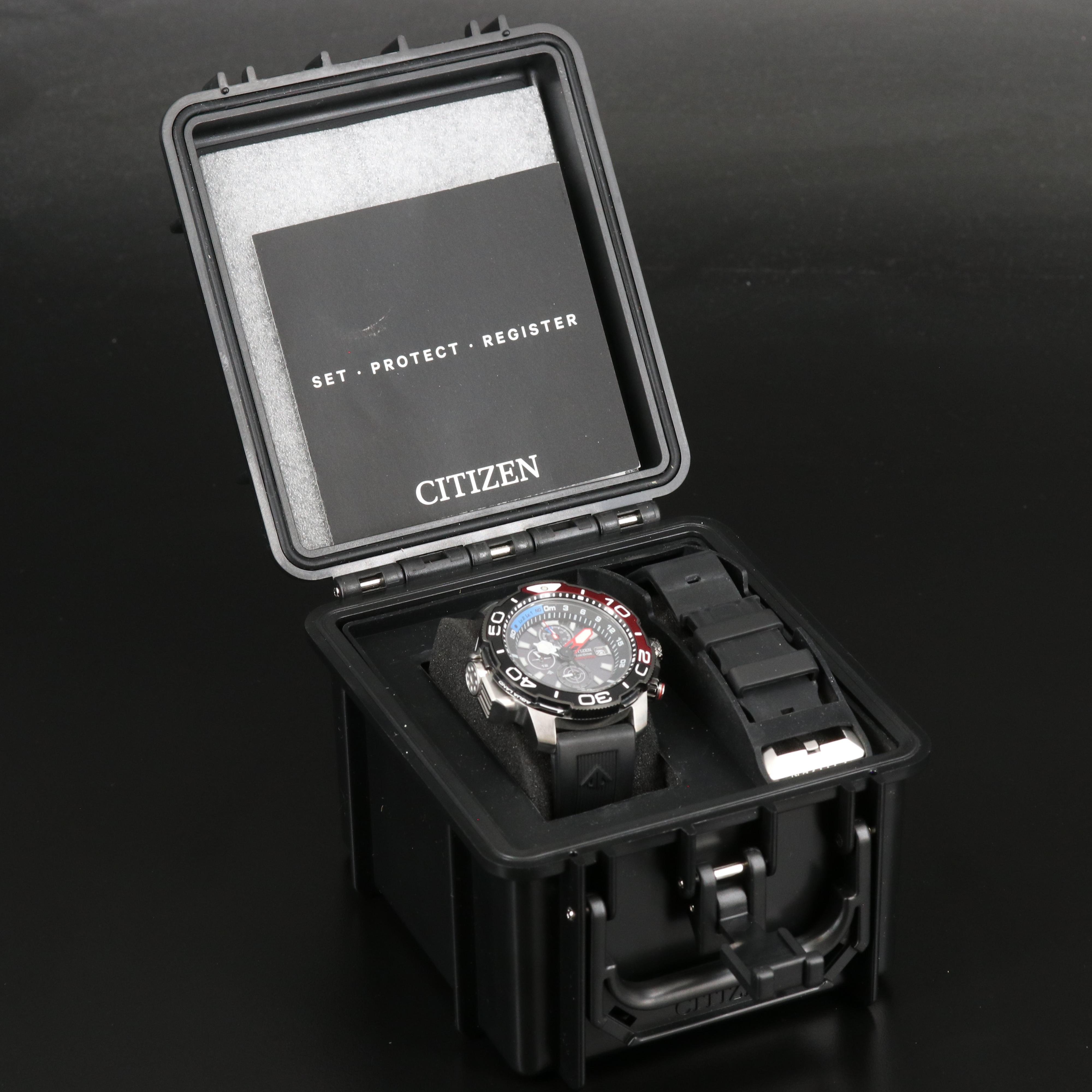 Citizen Promaster Aqualand Stainless Steel Eco - Drive Watch