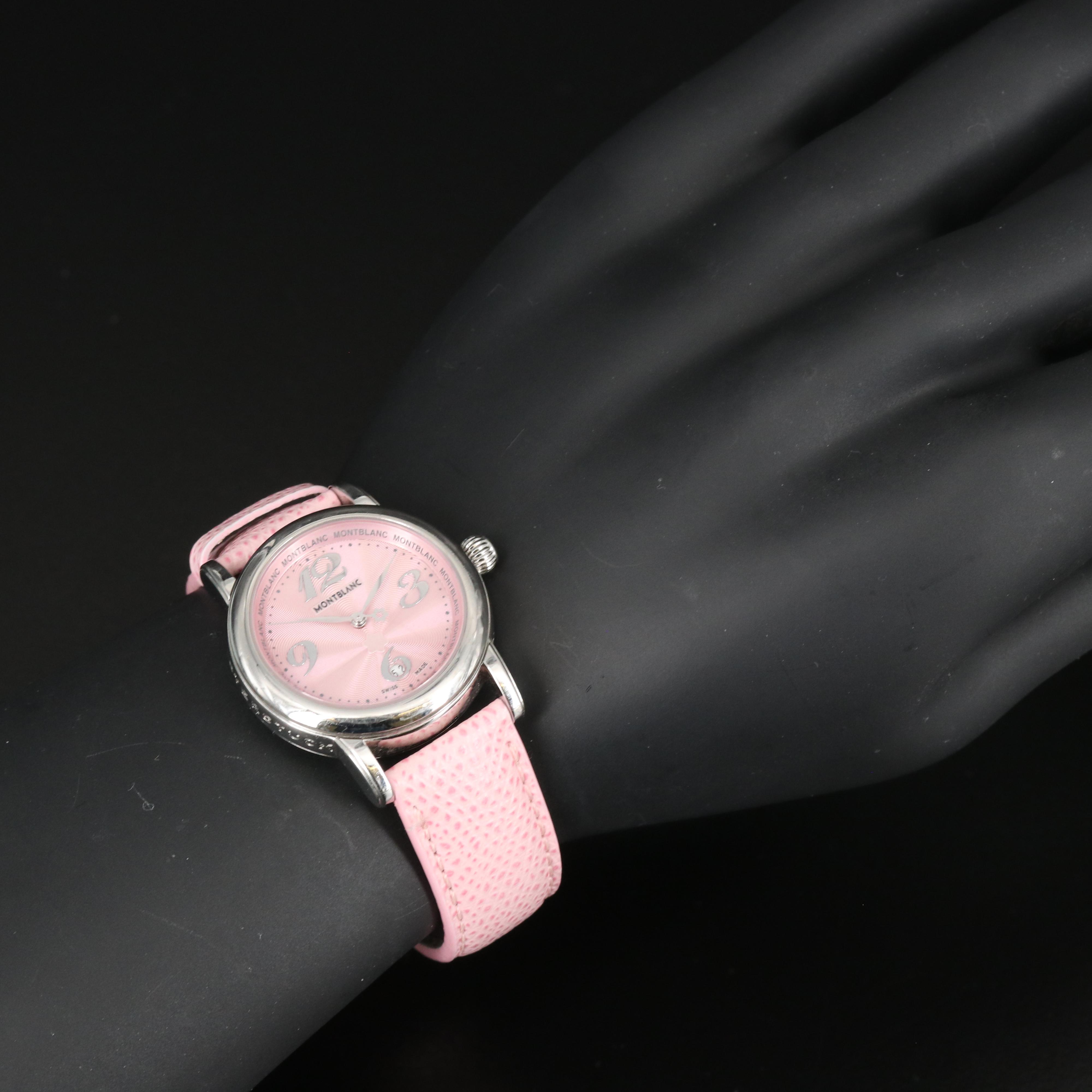 Mont Blanc Meisterstuck Stainless Steel Quartz Watch