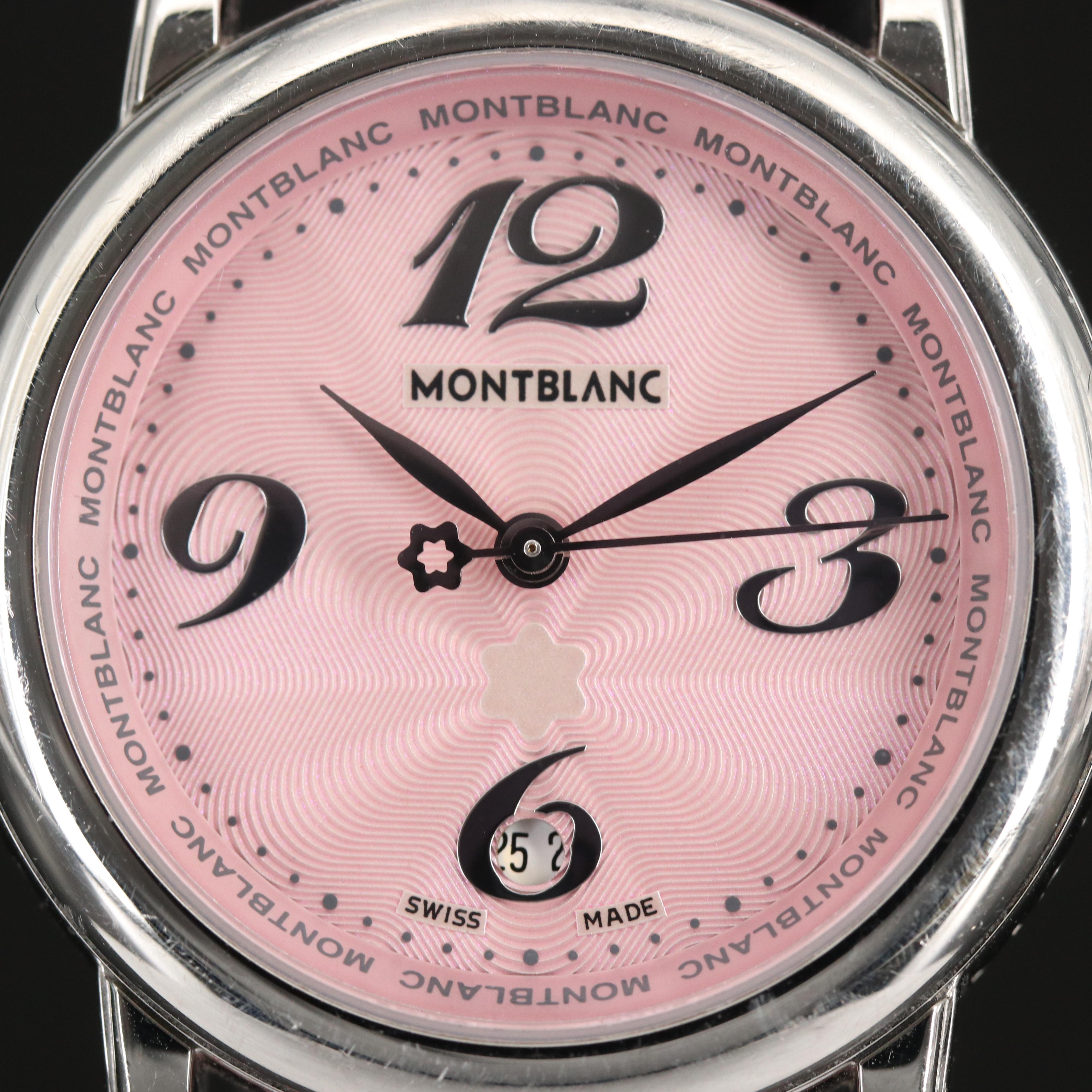 Mont Blanc Meisterstuck Stainless Steel Quartz Watch