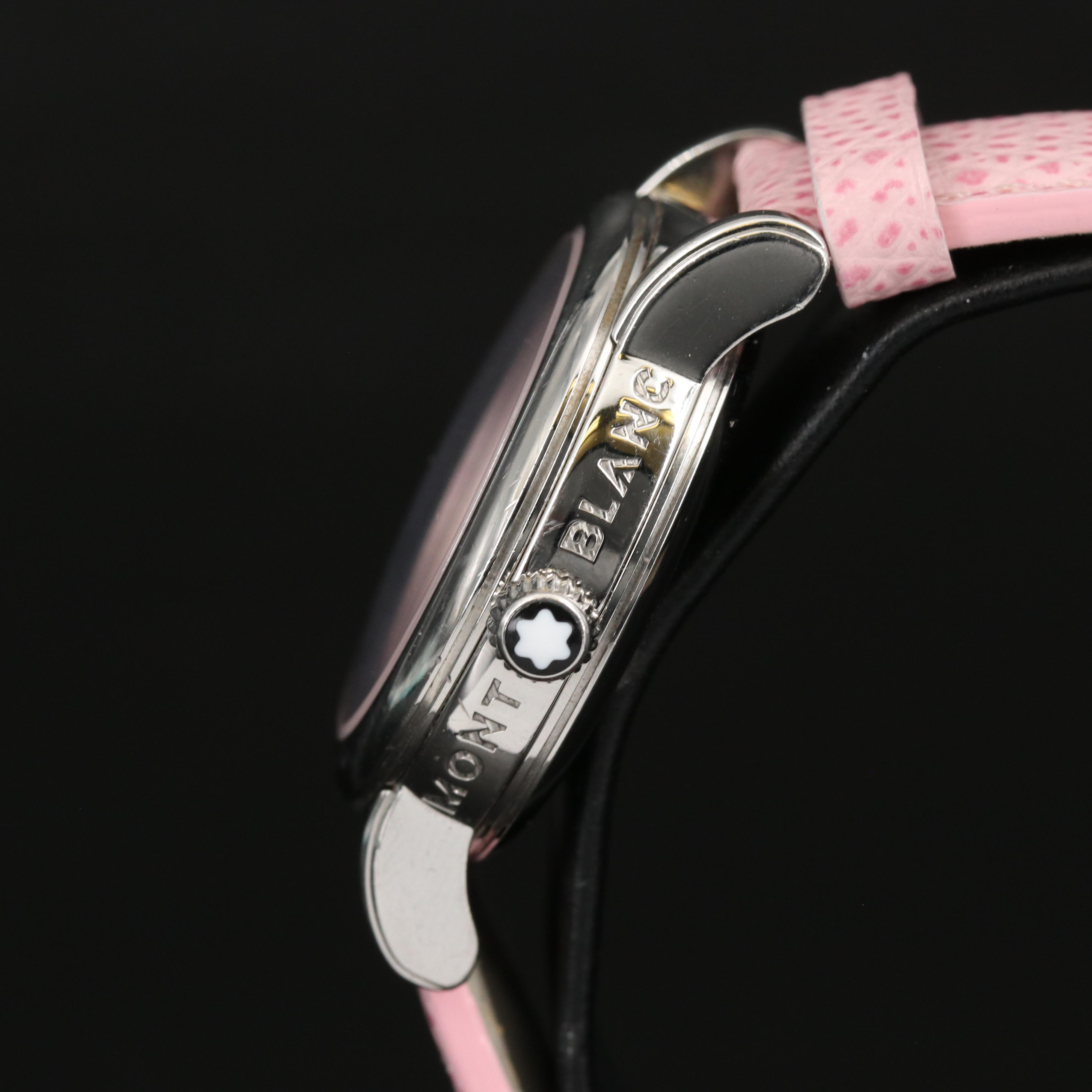 Mont Blanc Meisterstuck Stainless Steel Quartz Watch