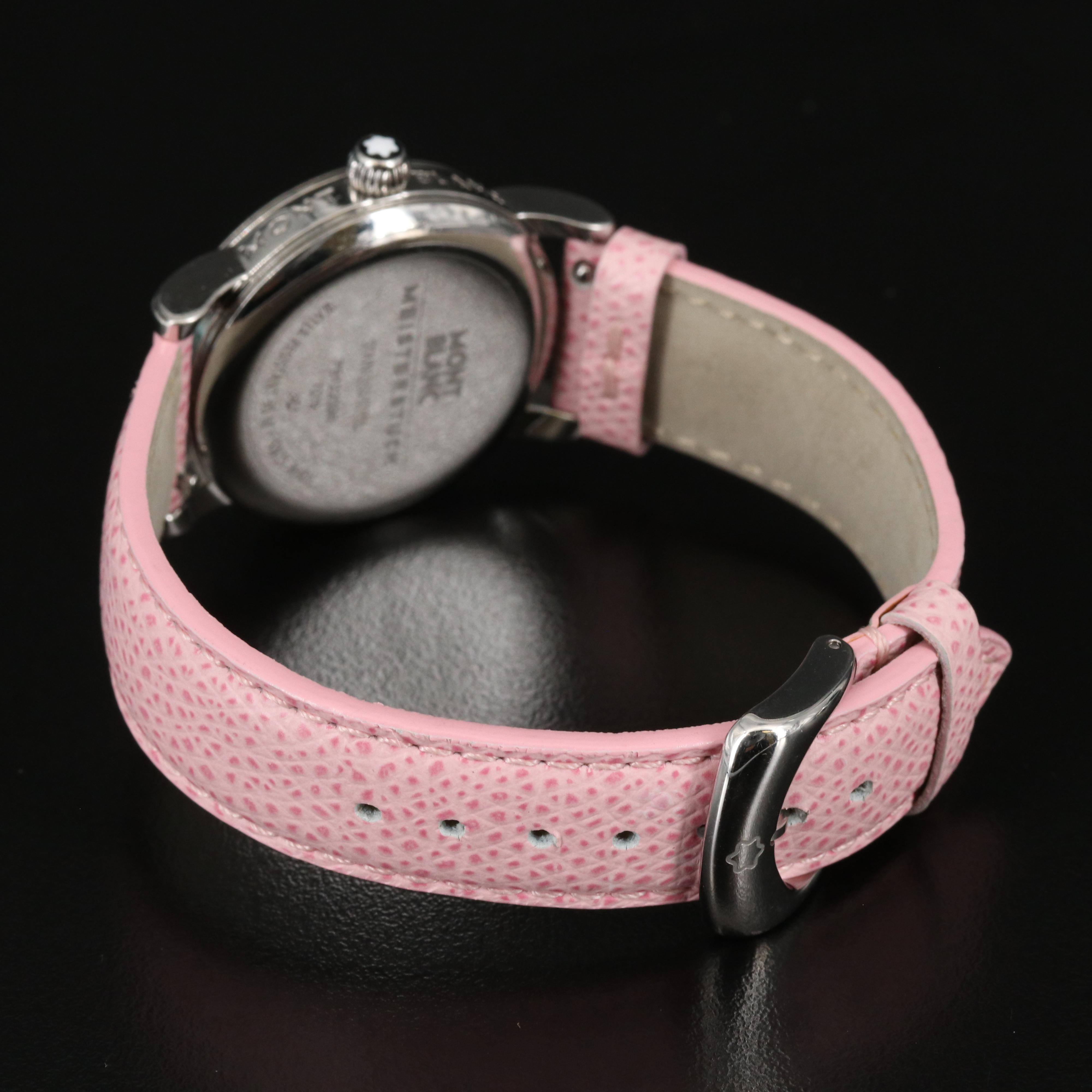 Mont Blanc Meisterstuck Stainless Steel Quartz Watch