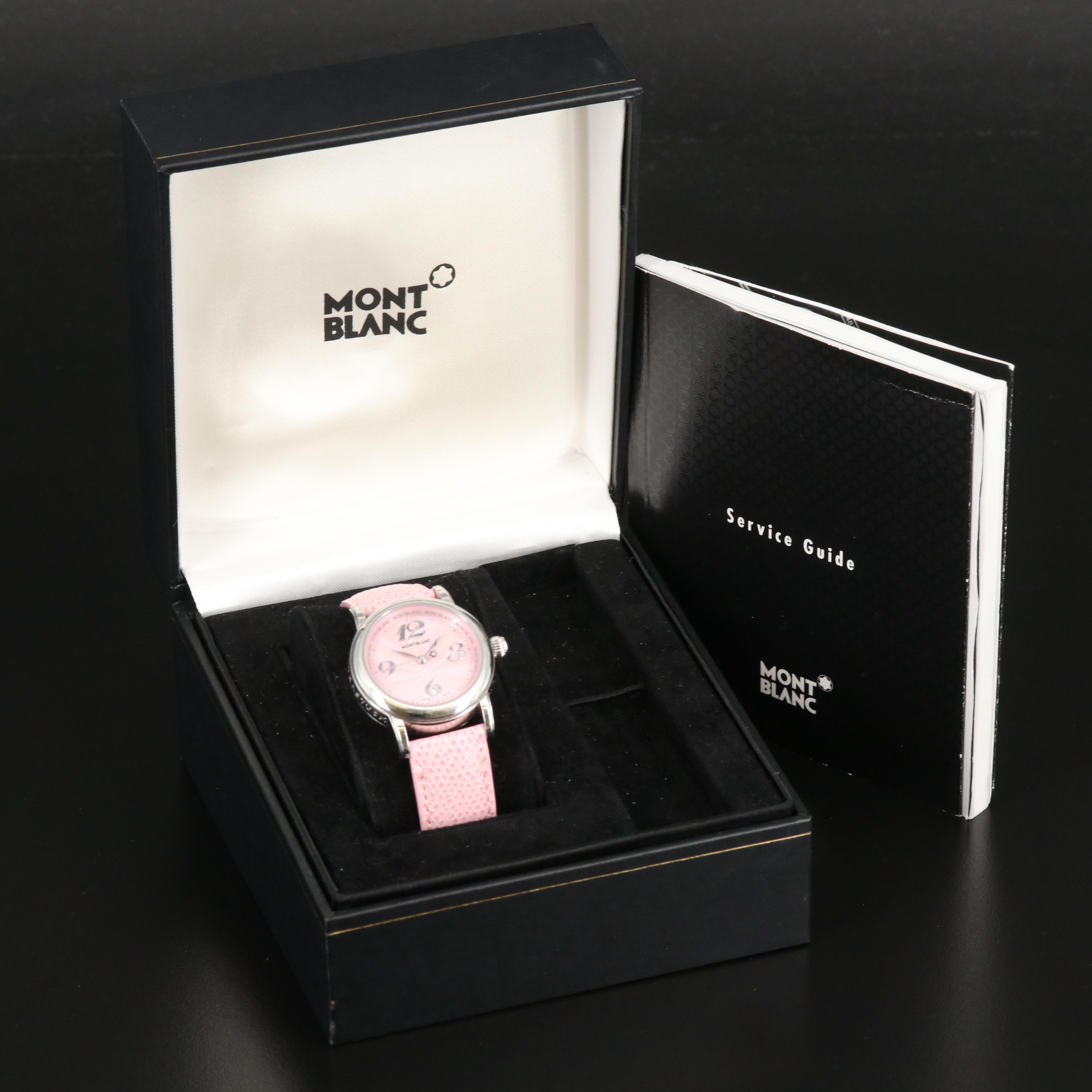 Mont Blanc Meisterstuck Stainless Steel Quartz Watch