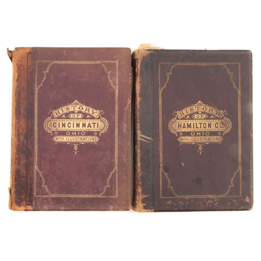 Illustrated "History of Cincinnati" and "History of Hamilton County," 1881