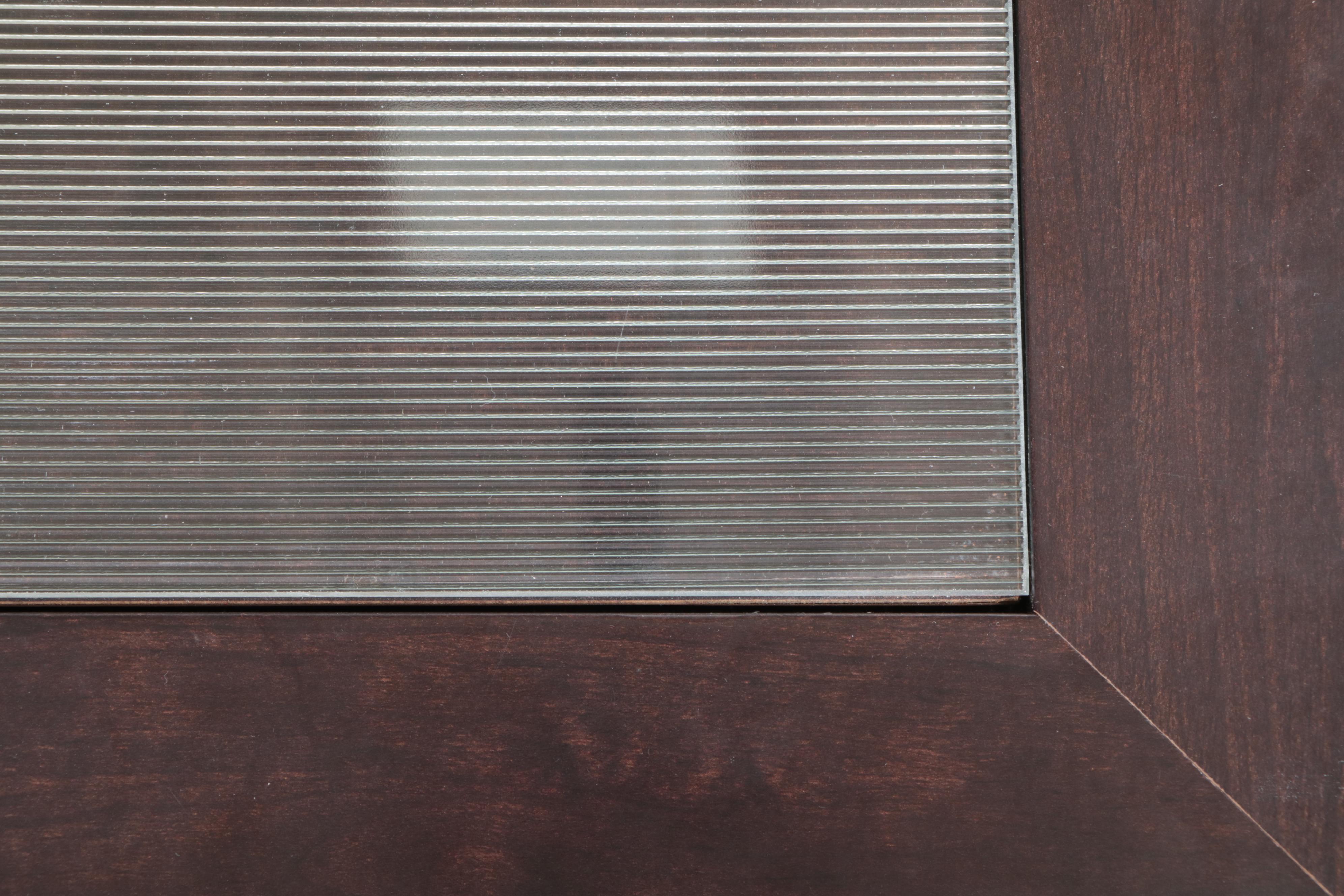 Modernist Style Computer Desk on Large Casters