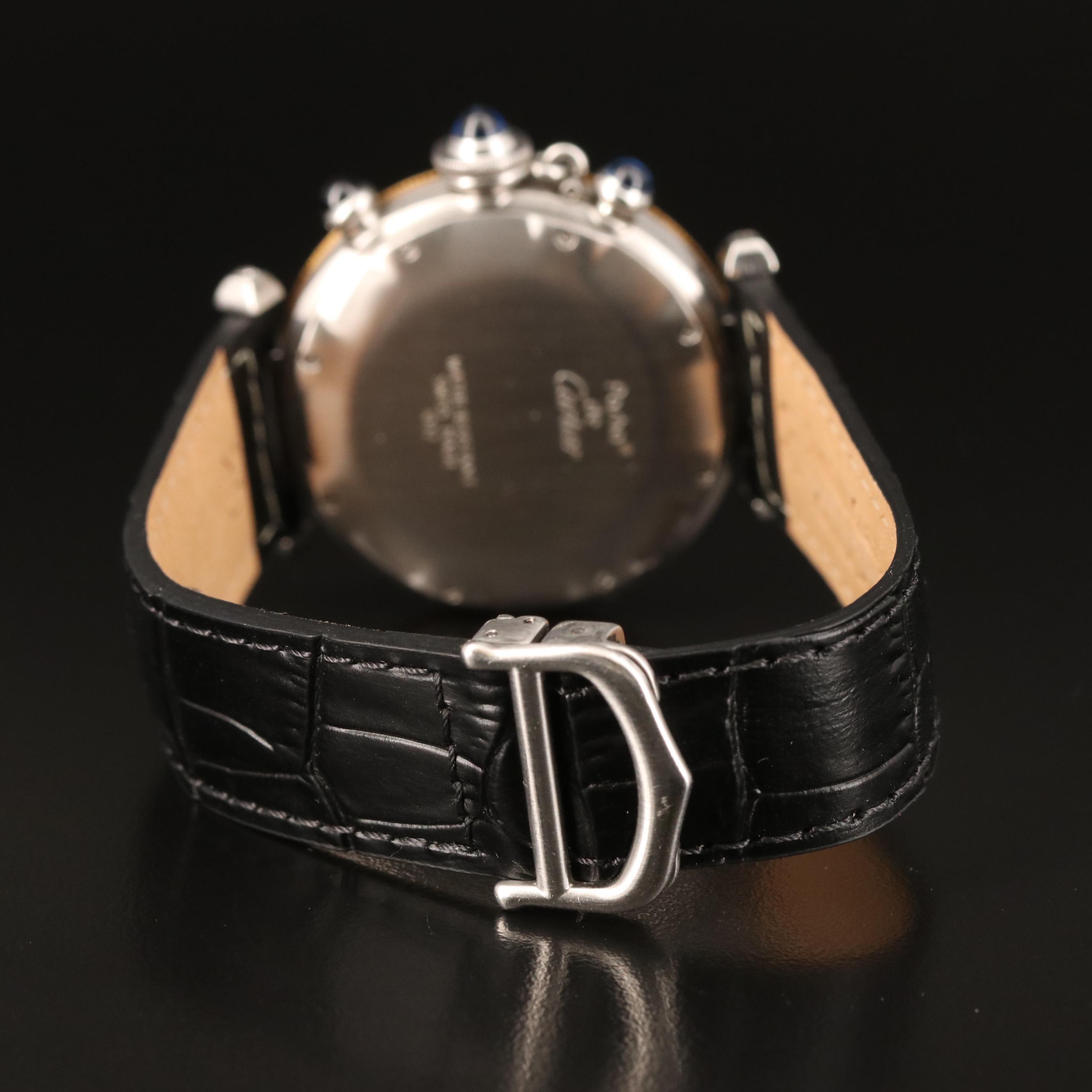 Cartier Pasha de Cartier Chronograph 18K and Stainless Steel Watch