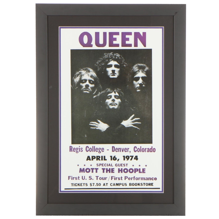 Giclée Concert Poster of Queen, 21st Century