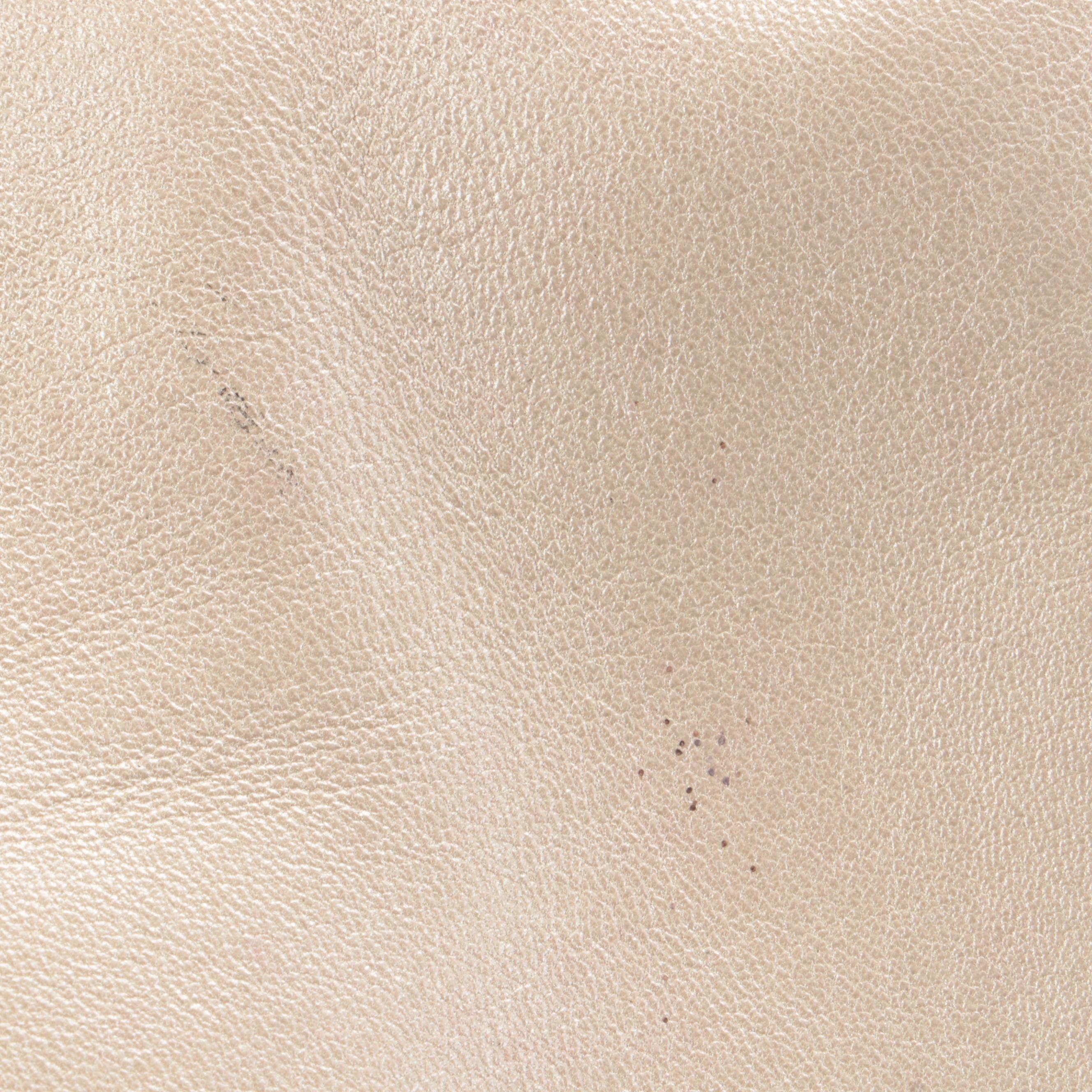 Prada Shoulder Bag in Metallic Sheen Leather