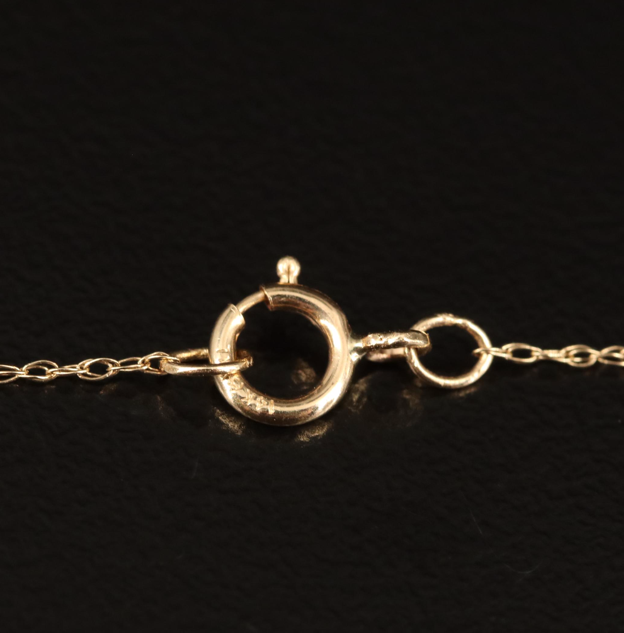 10K Loose Rope Chain Necklace