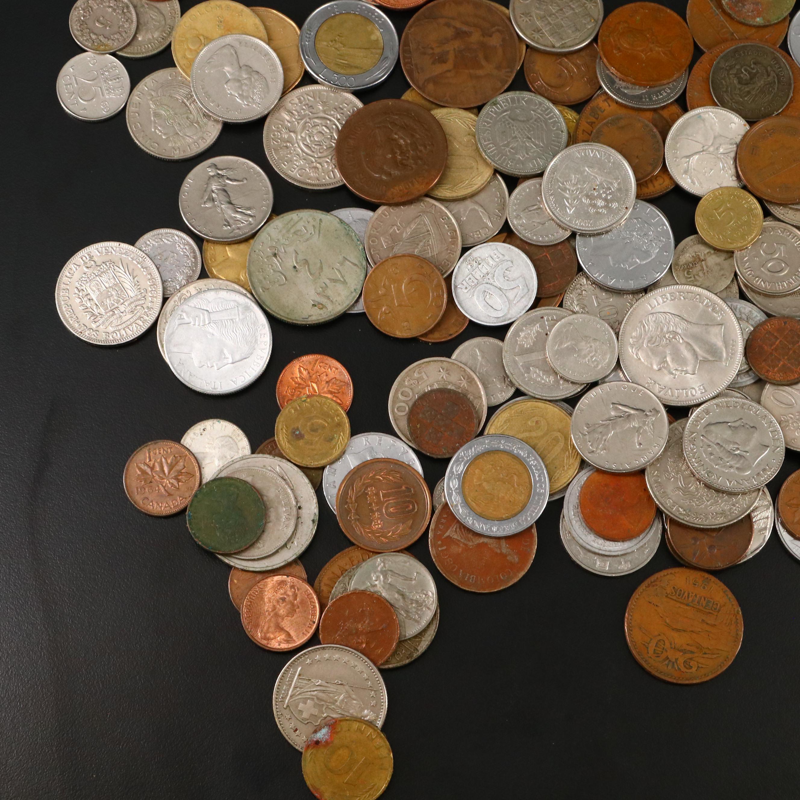 252 Foreign Coins, Tokens, and Foreign Currency