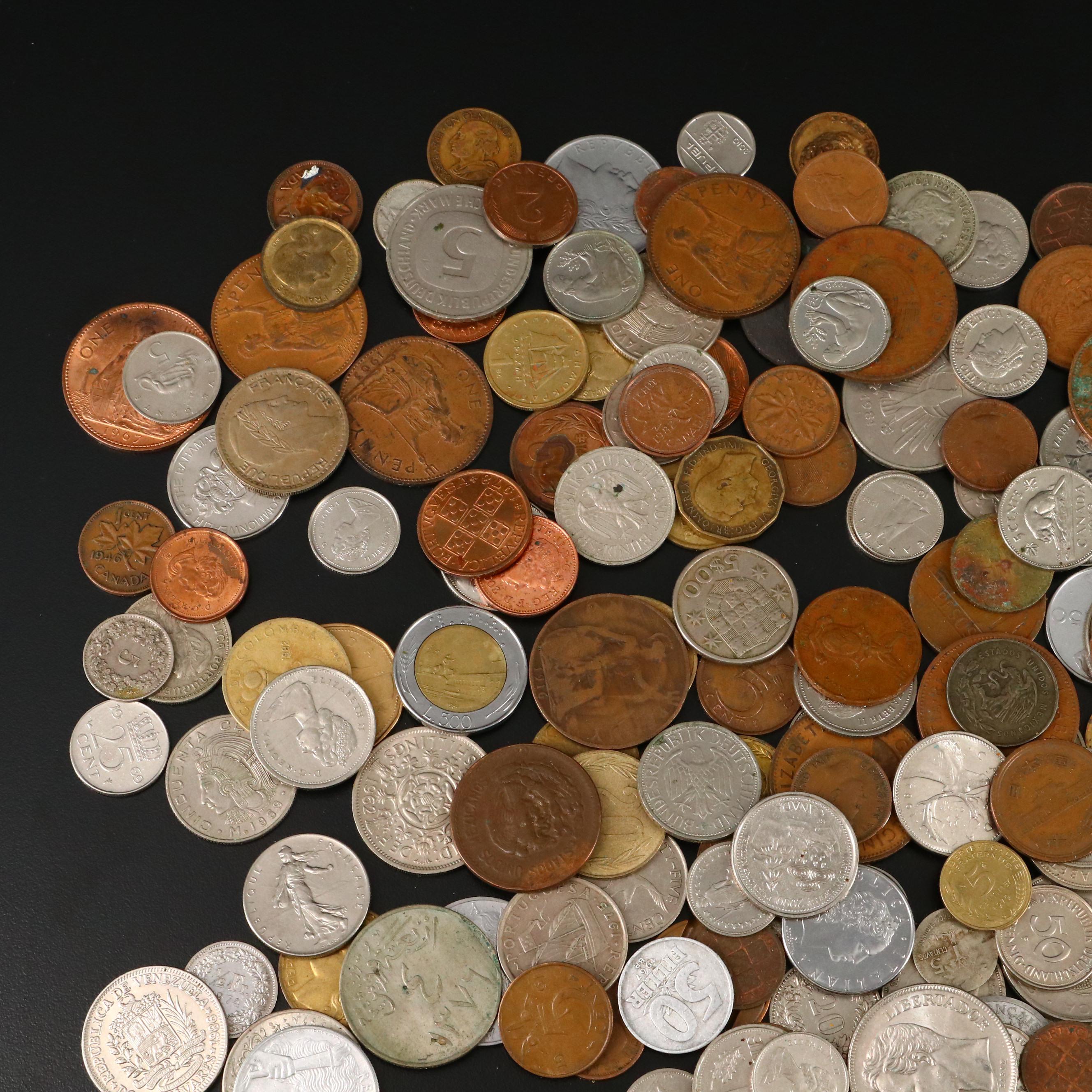 252 Foreign Coins, Tokens, and Foreign Currency