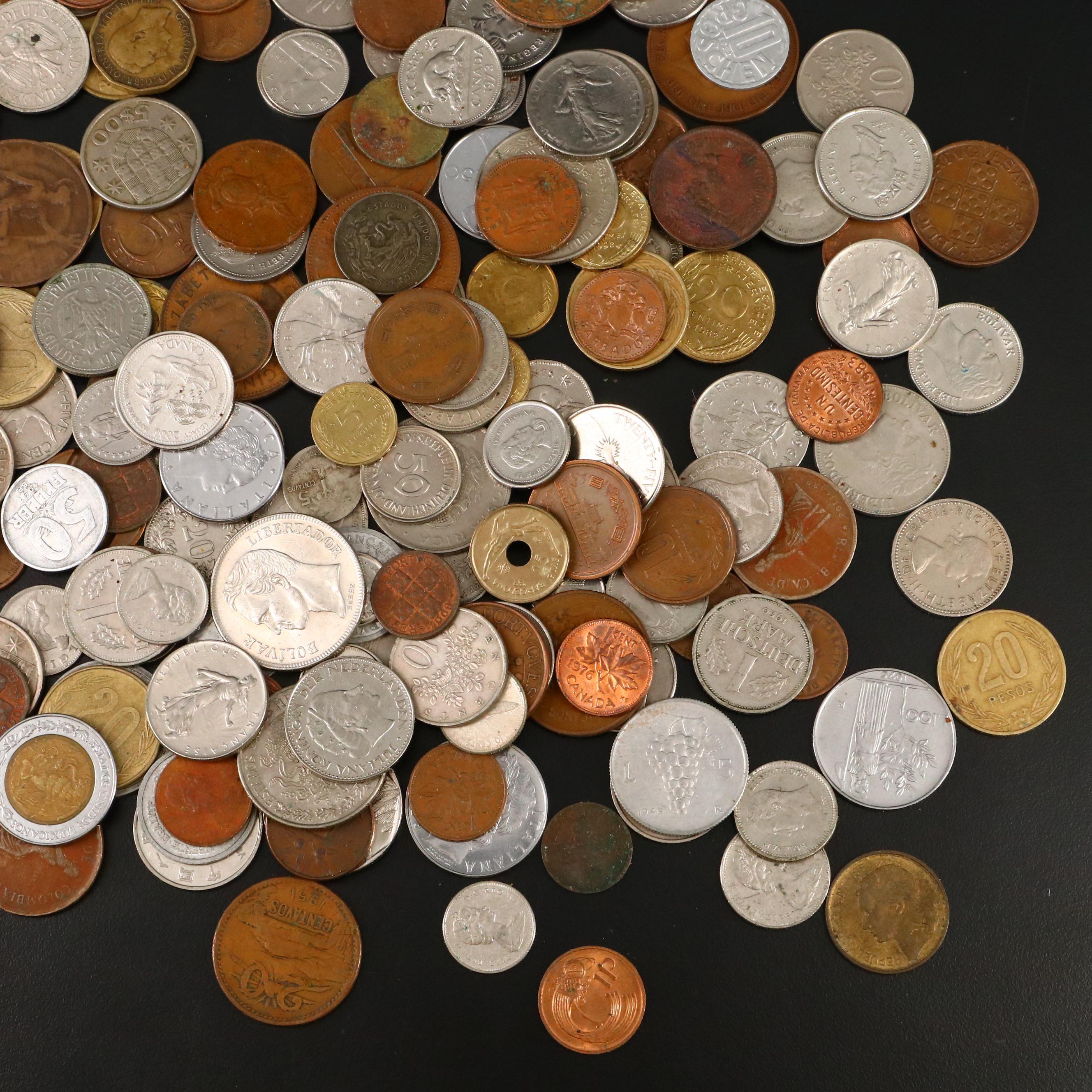 252 Foreign Coins, Tokens, and Foreign Currency