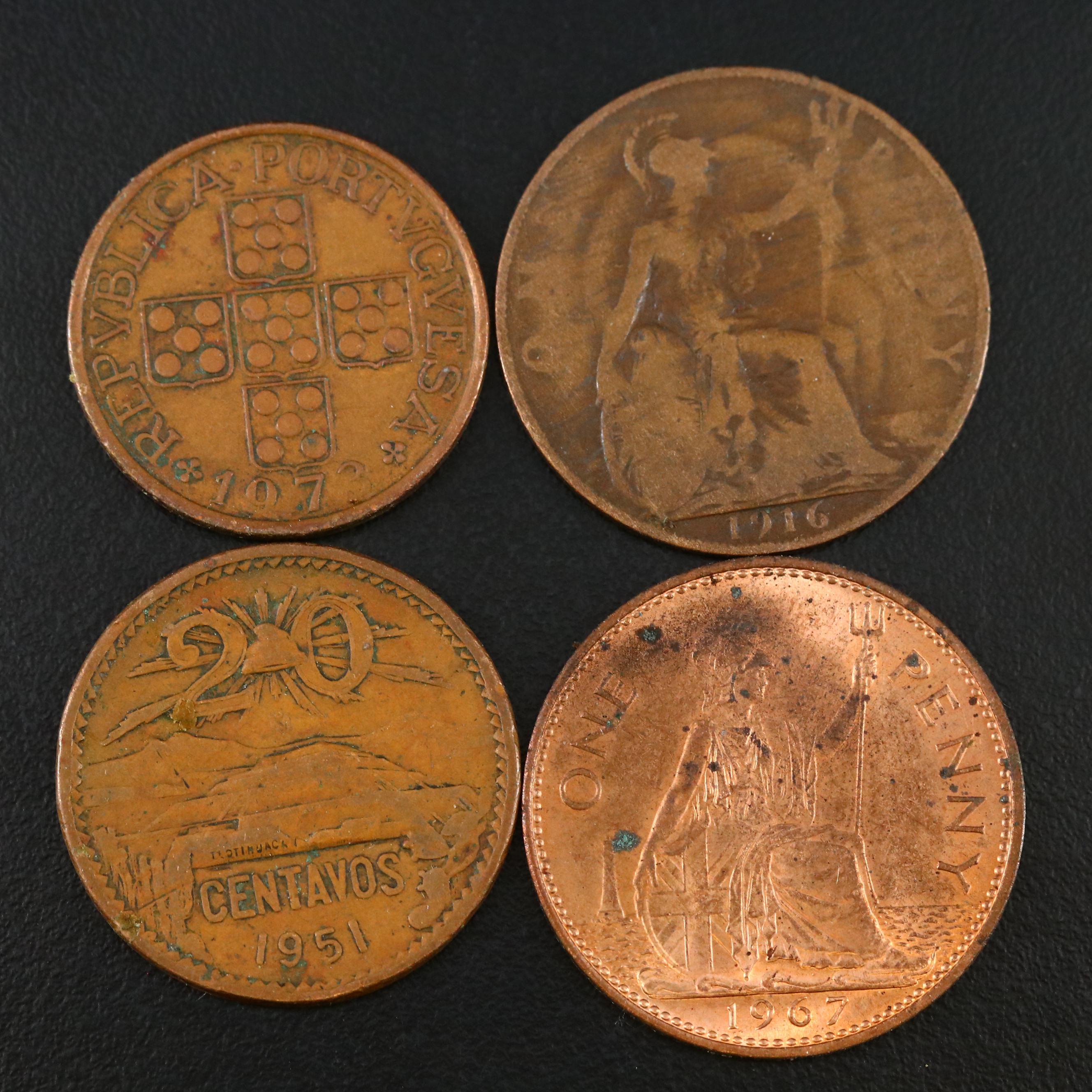 252 Foreign Coins, Tokens, and Foreign Currency