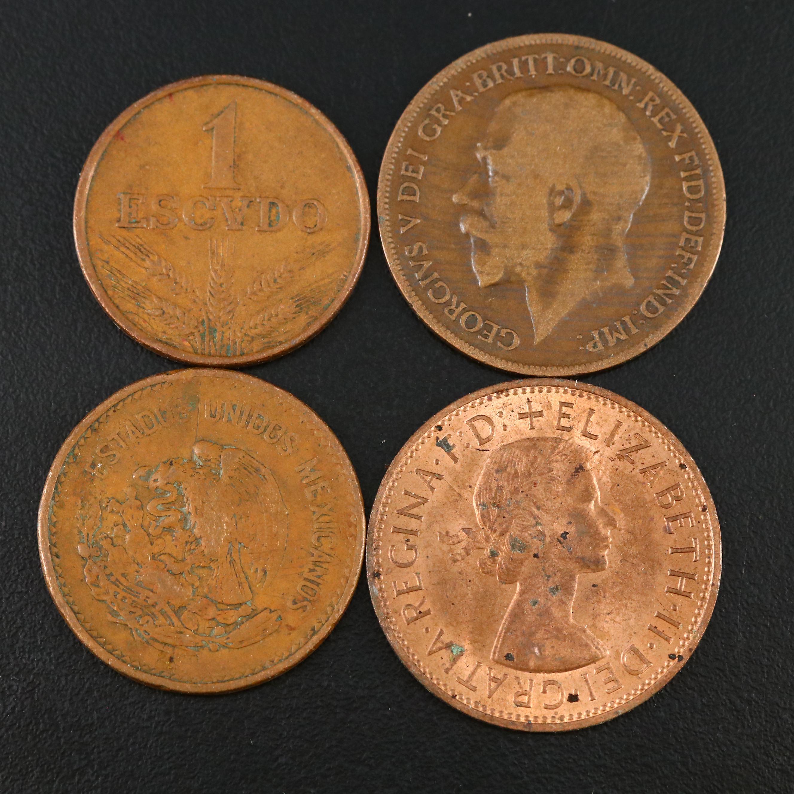 252 Foreign Coins, Tokens, and Foreign Currency