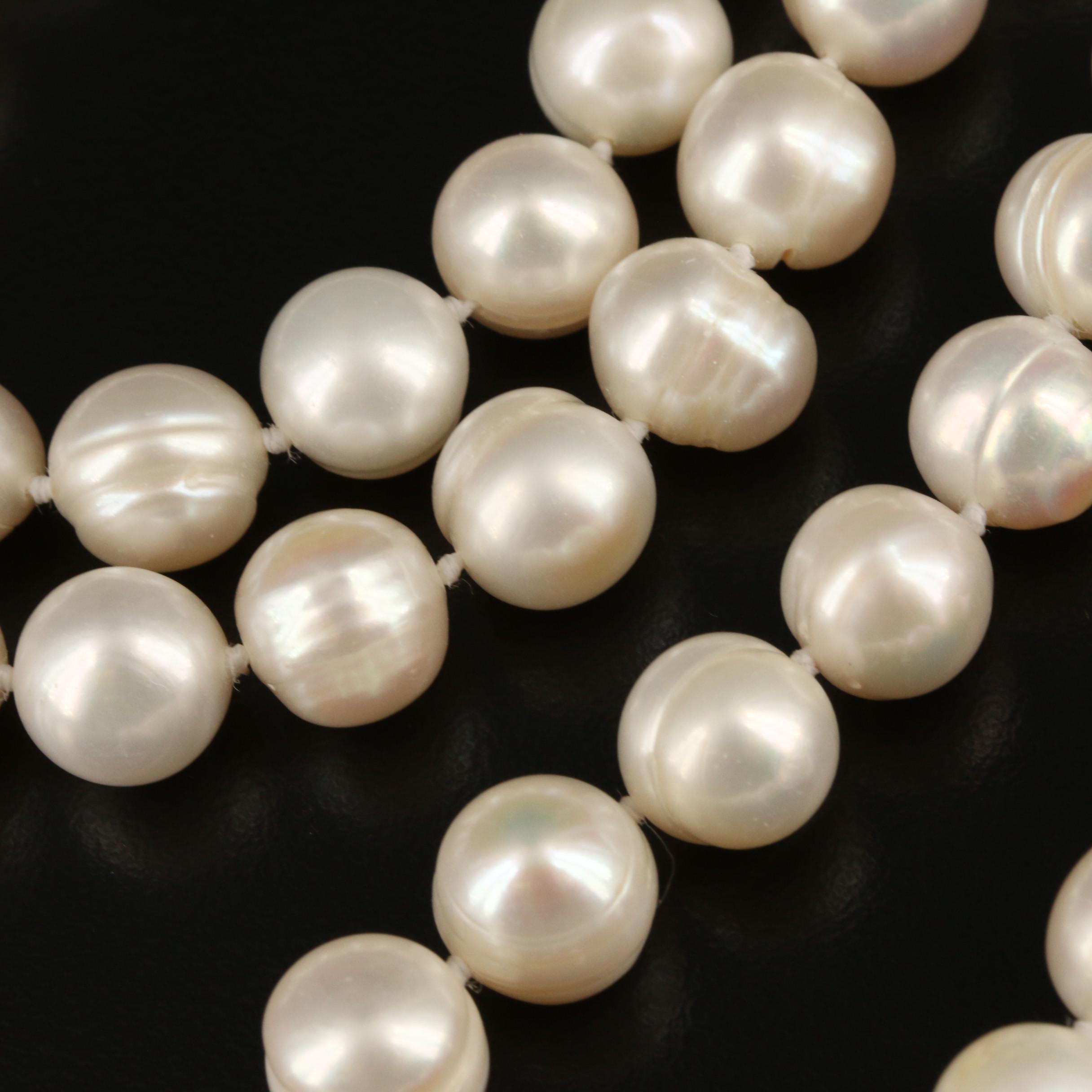 Endless 10.70 MM Pearl Necklace