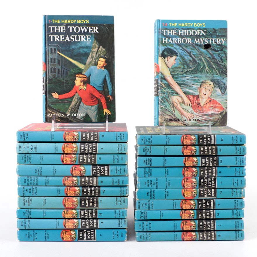 "Hardy Boys" Mystery Book Collection, Mid to Late 20th Century