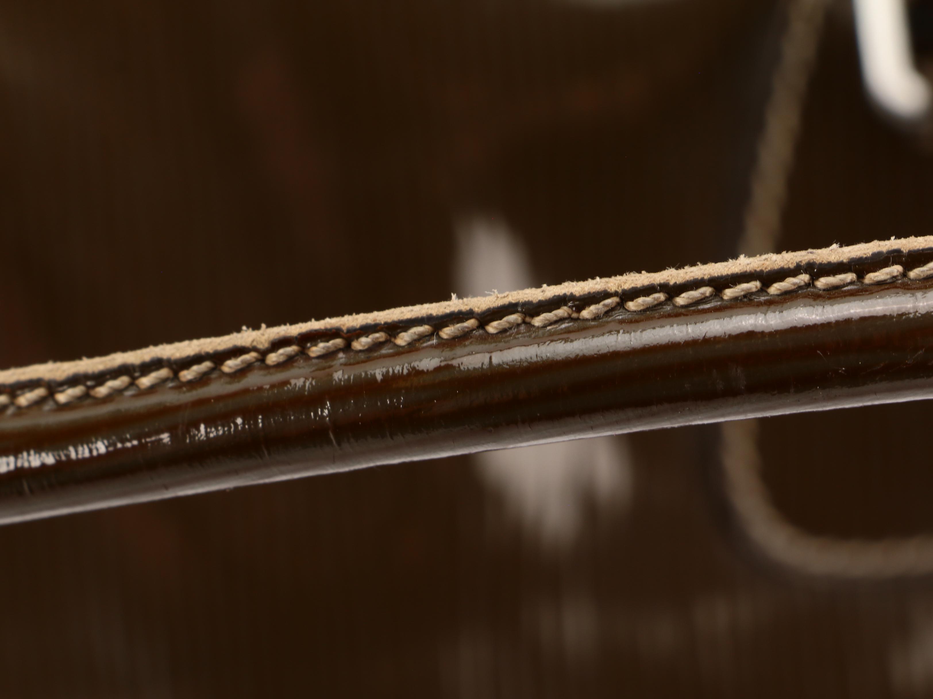 Prada Bowler Bag in Olive Embossed Patent Leather