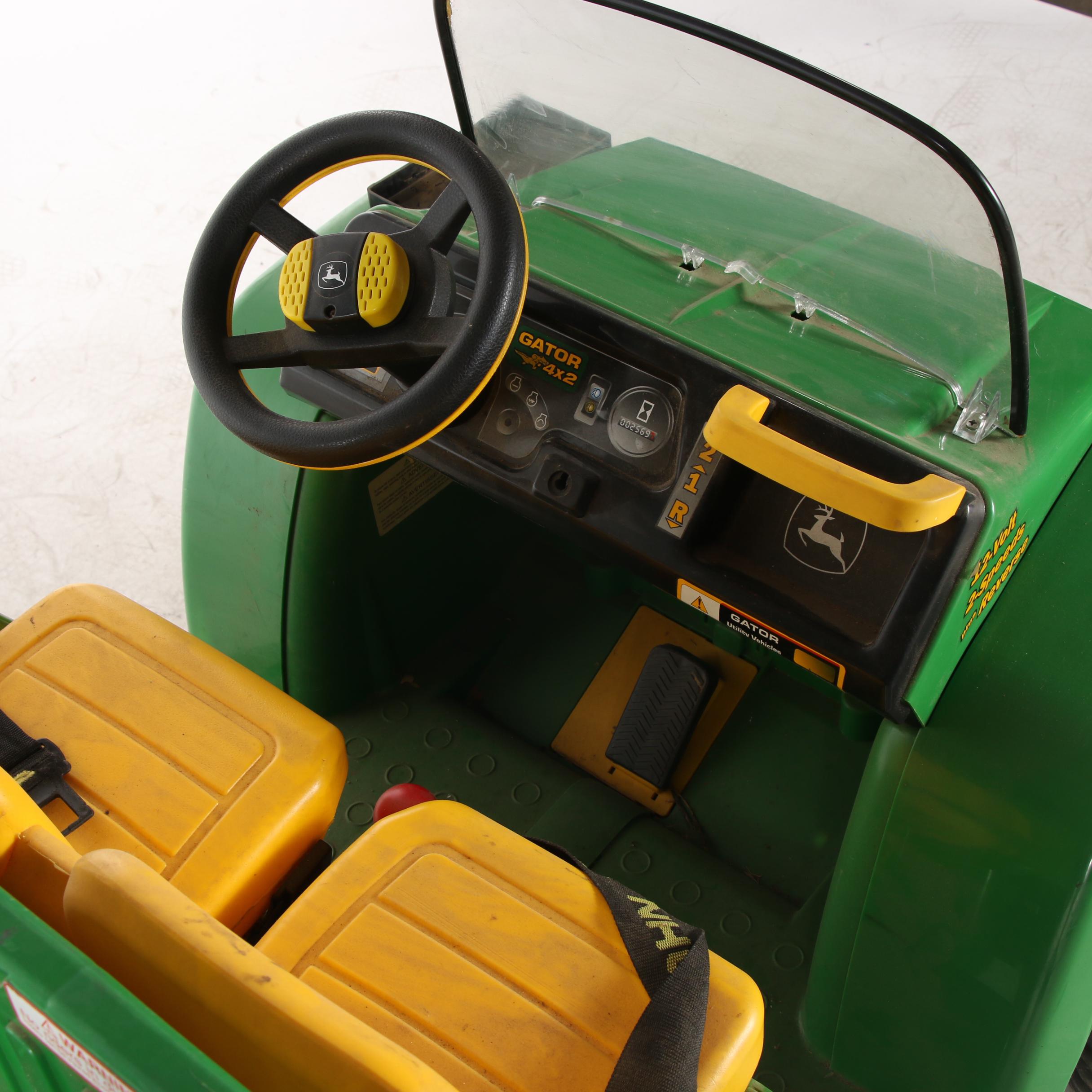 John Deere Gator 4X2 Child's Electric Utility Vehicle with Rechargeable Battery