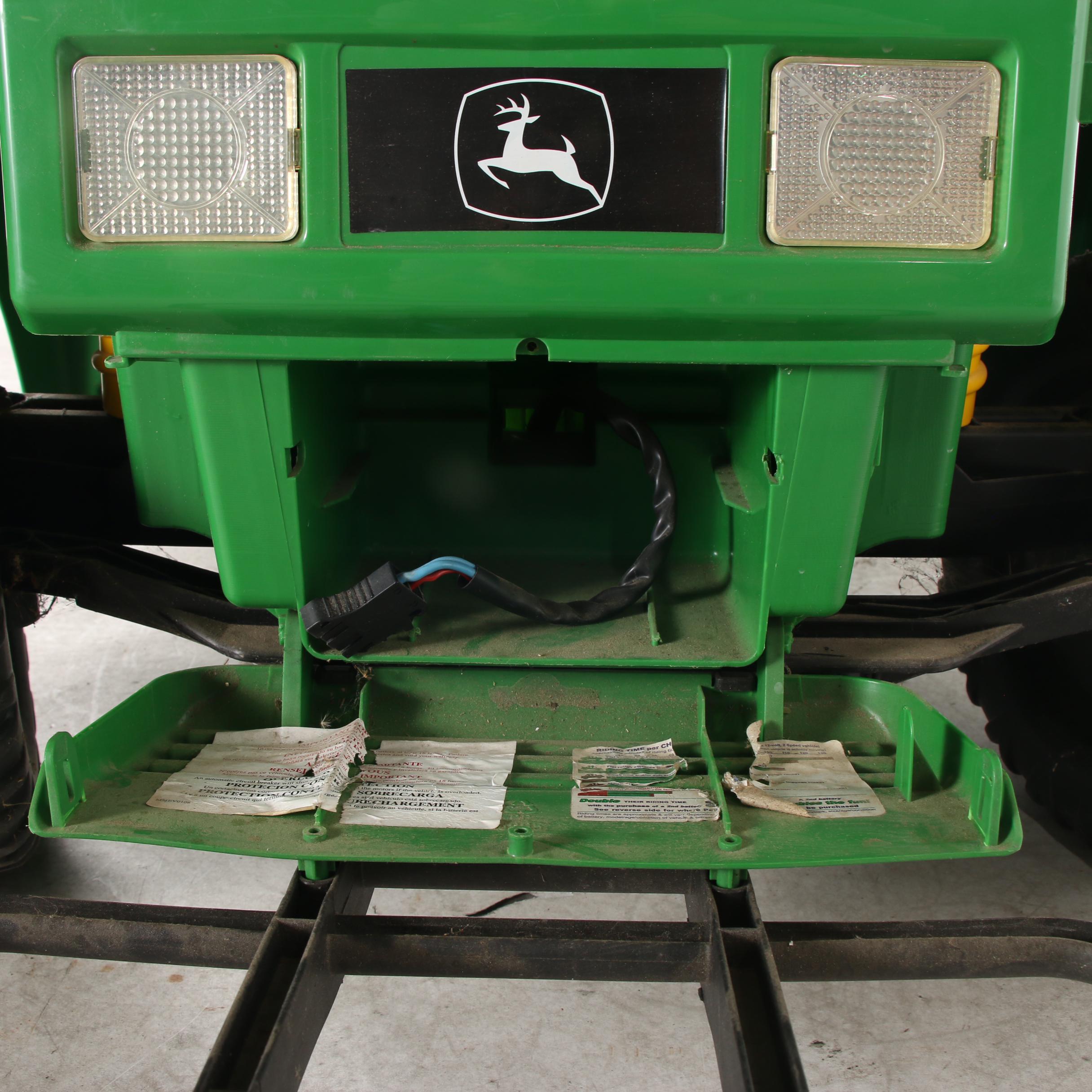 John Deere Gator 4X2 Child's Electric Utility Vehicle with Rechargeable Battery