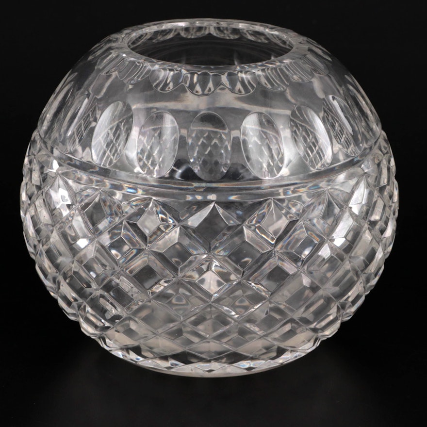 Crystal Clear Industries Crystal Rose Bowl