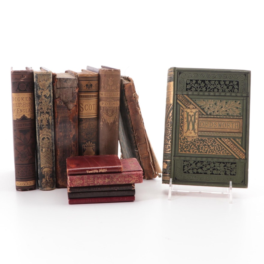 "The Poetry Works of Wordsworth" and More Nonfiction Books, 19th Century