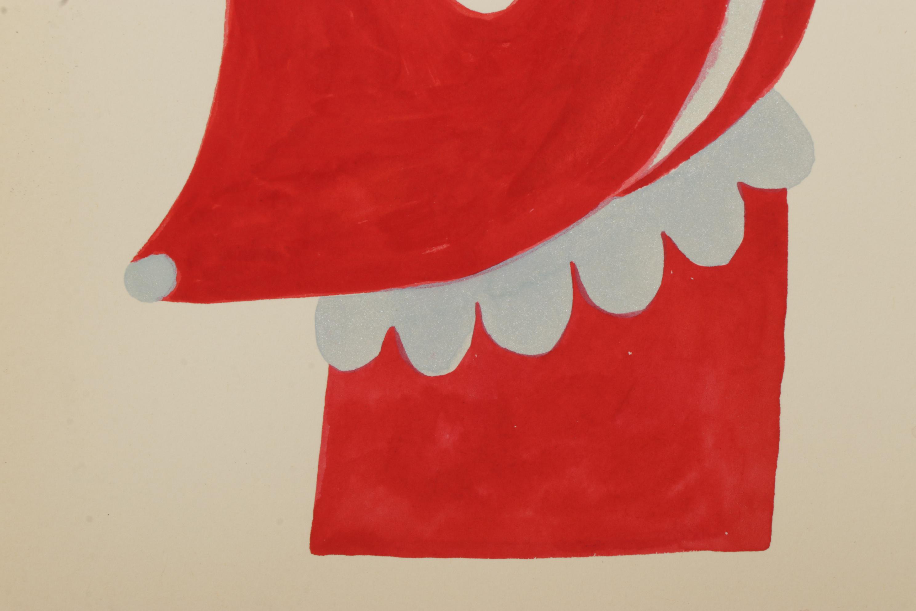 David Pohl "Imaginary Friends" Series Mixed Media Paintings, 2018