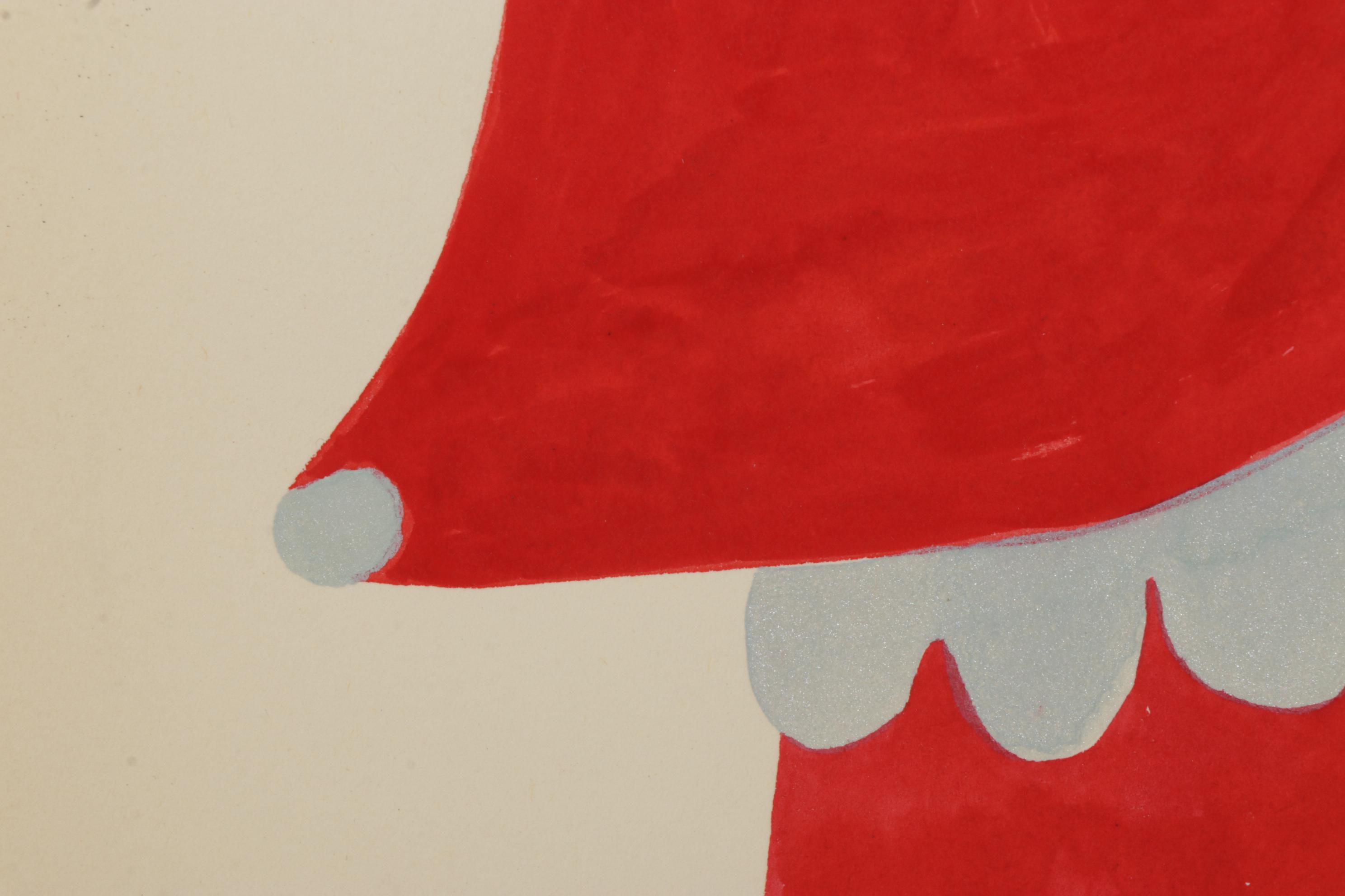 David Pohl "Imaginary Friends" Series Mixed Media Paintings, 2018