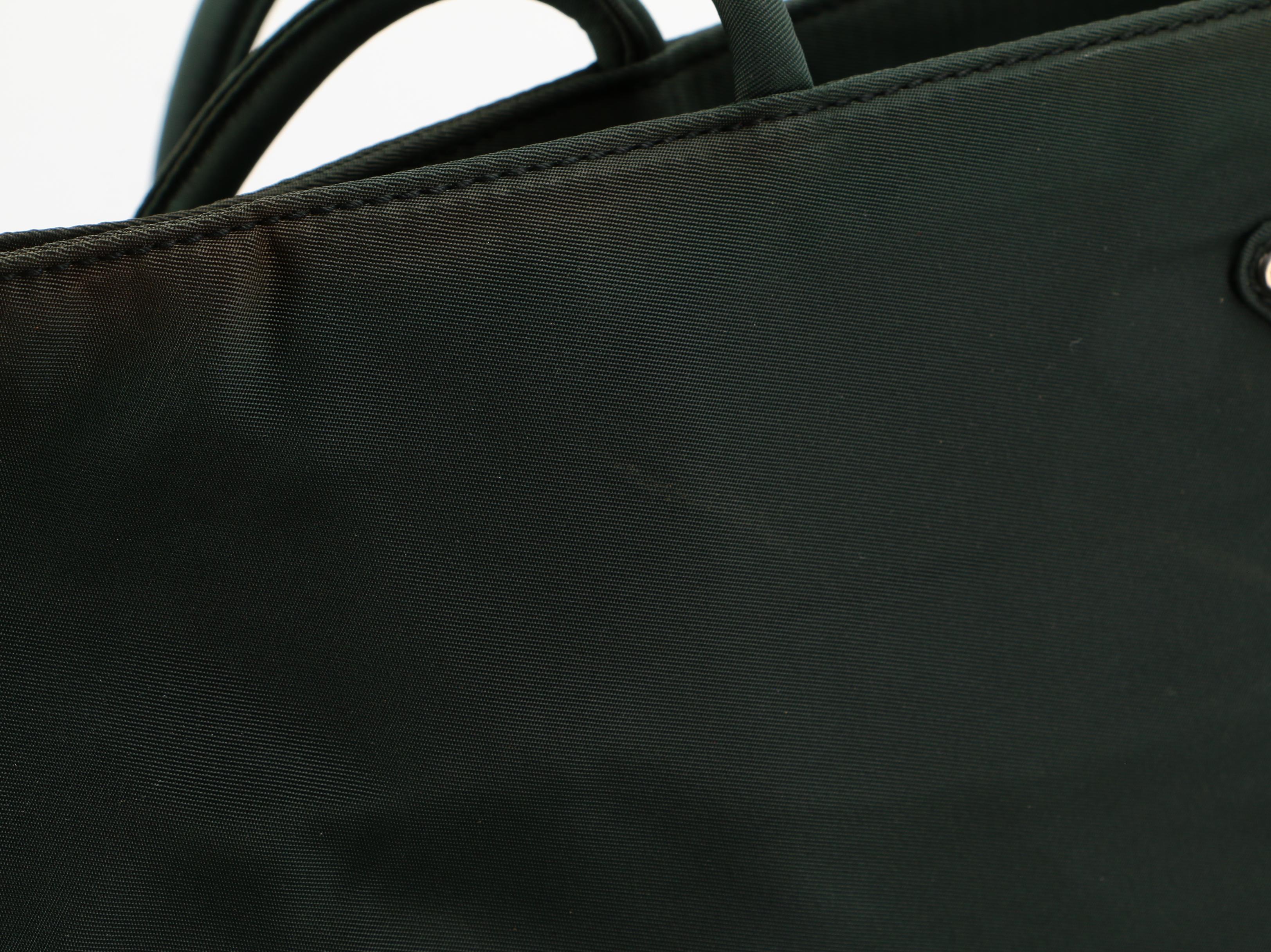 Prada Tessuto Tote in Dark Green Nylon