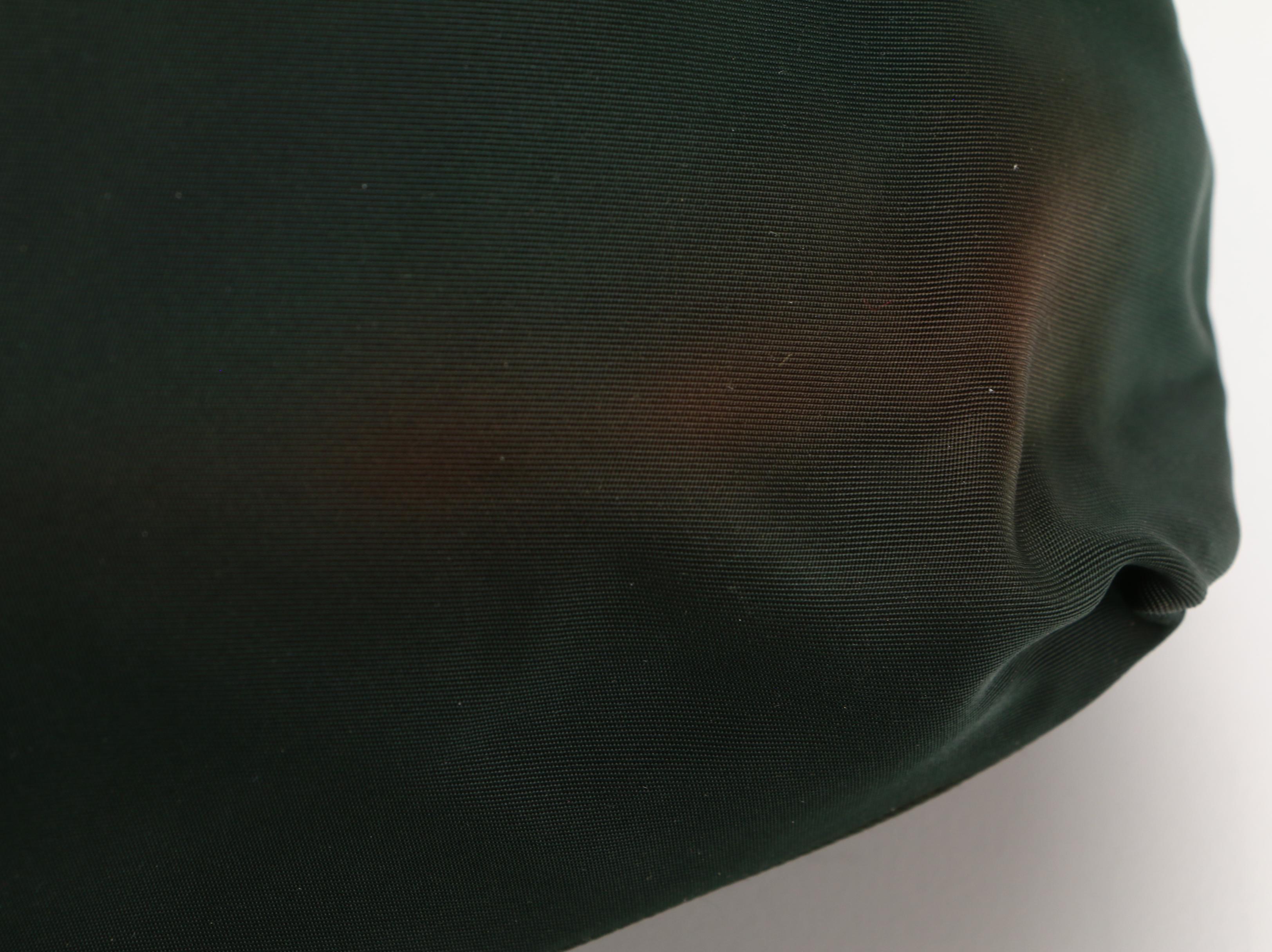 Prada Tessuto Tote in Dark Green Nylon