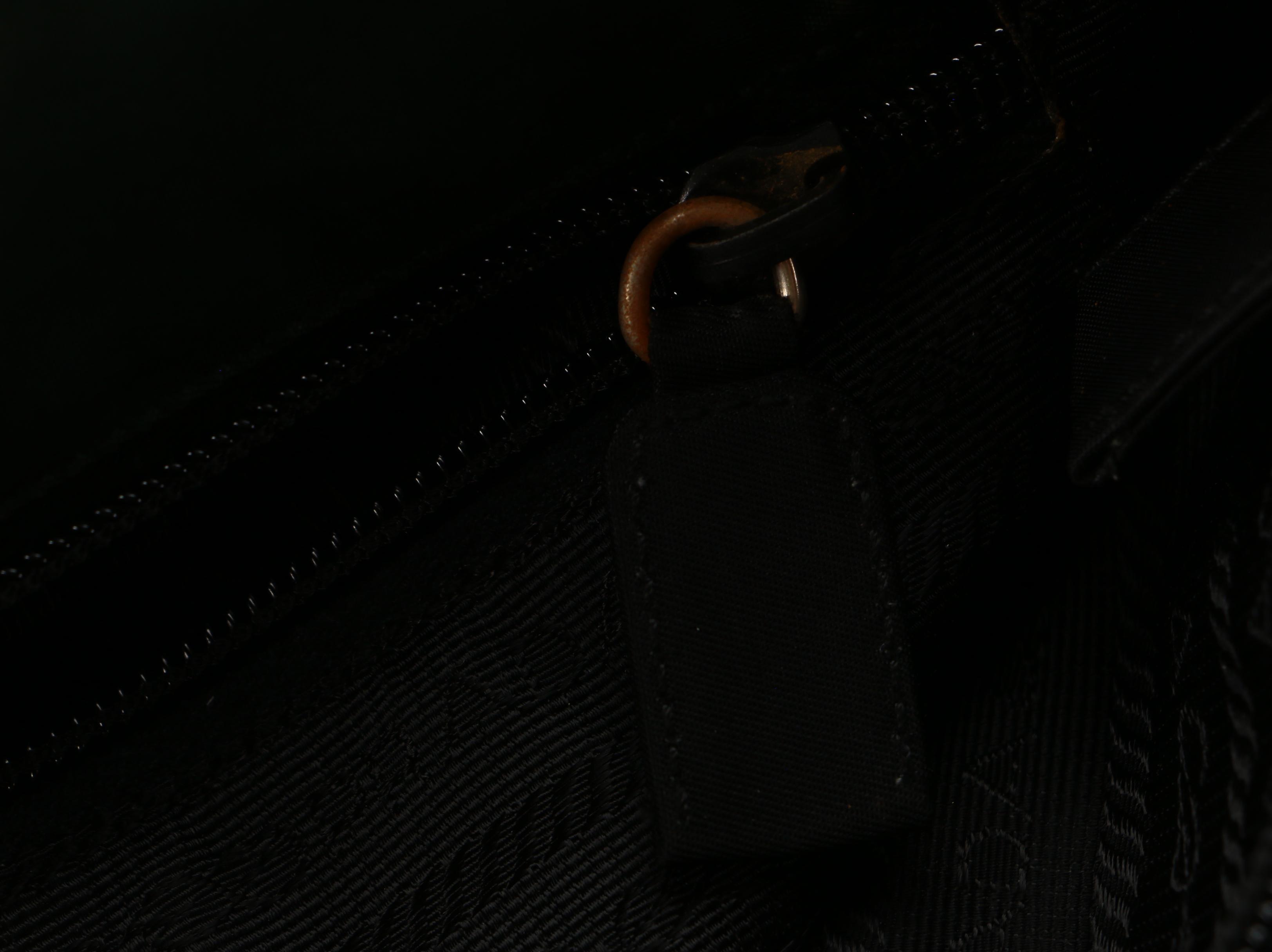 Prada Tessuto Tote in Dark Green Nylon