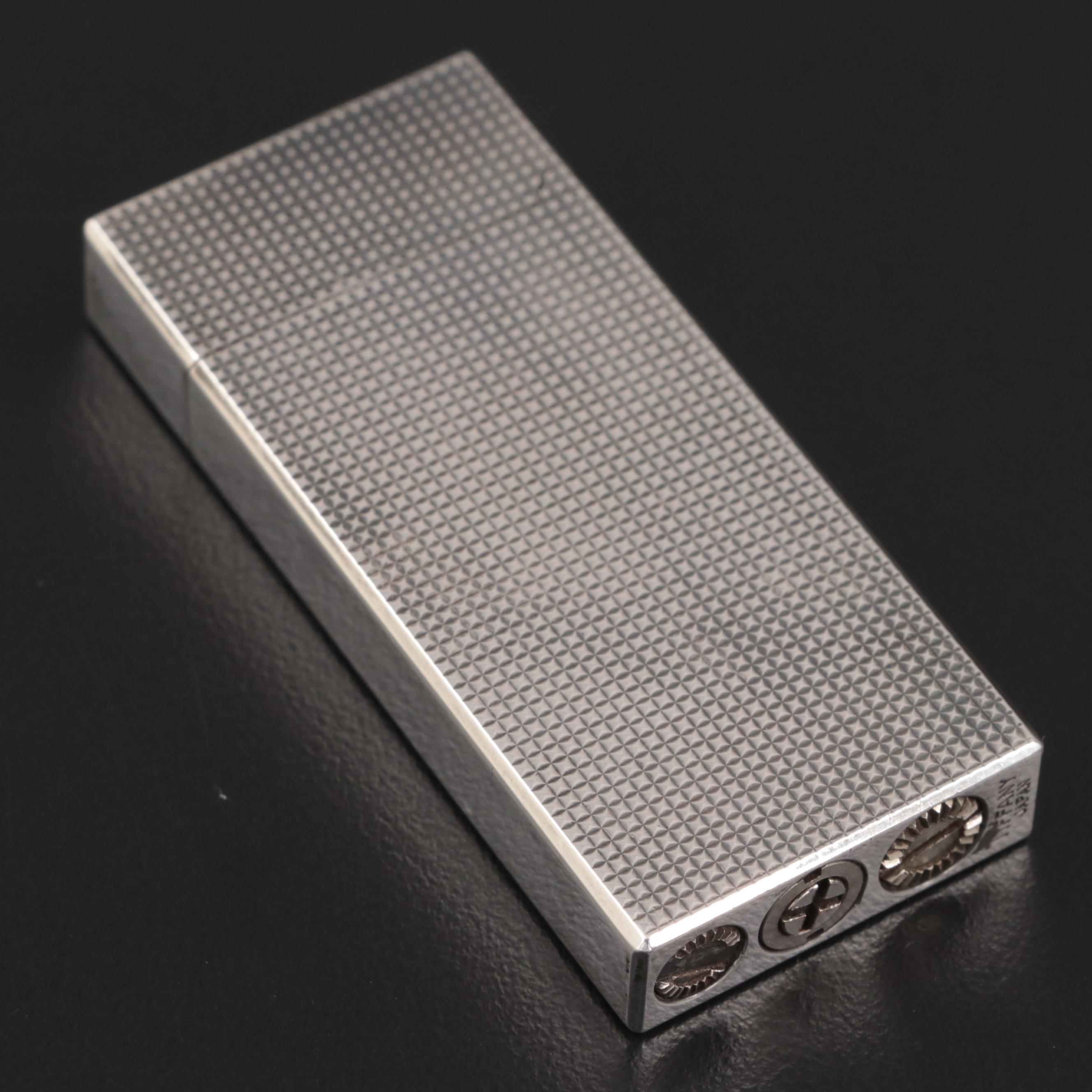 Tiffany & Co. Silver Tone Lighter with Pouch