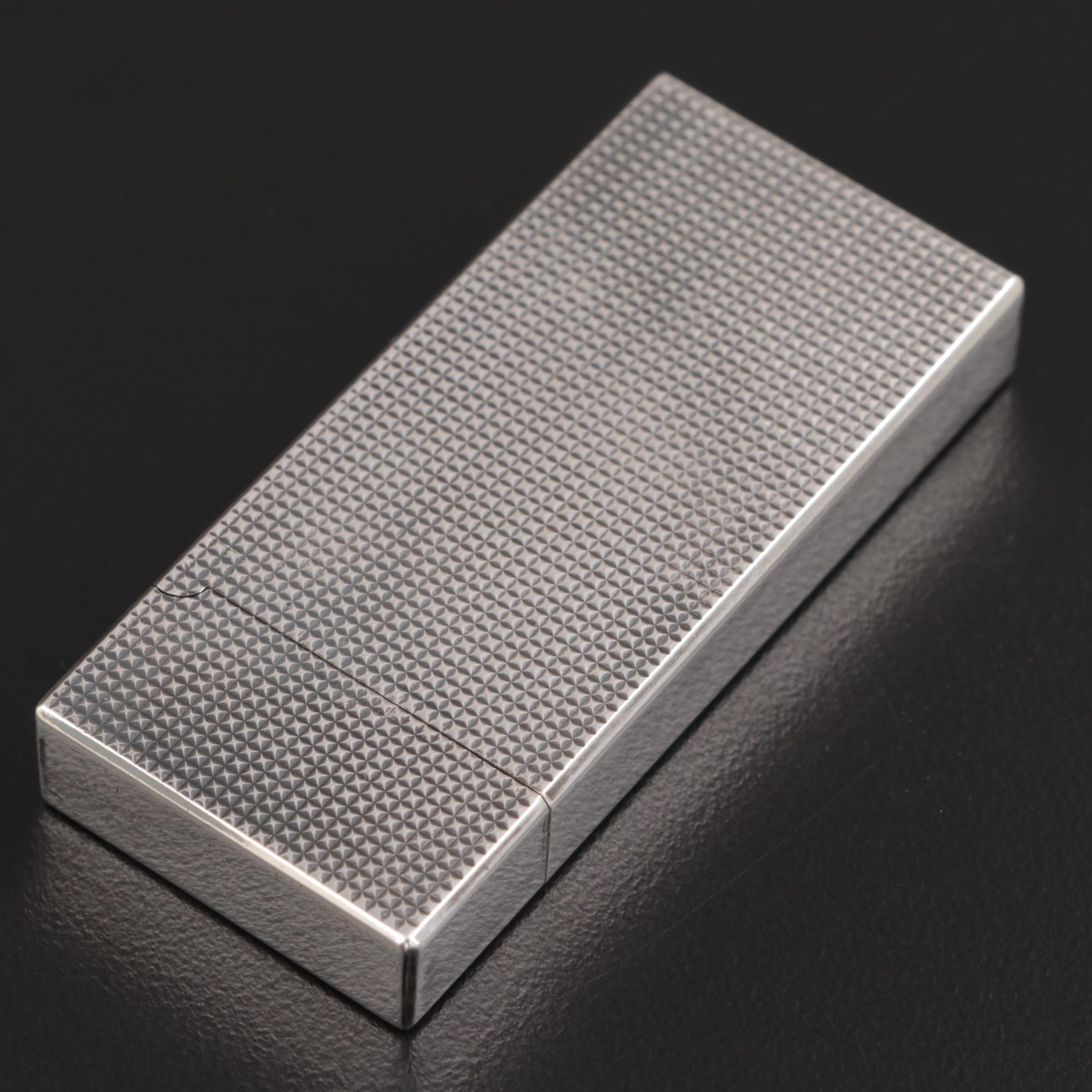 Tiffany & Co. Silver Tone Lighter with Pouch