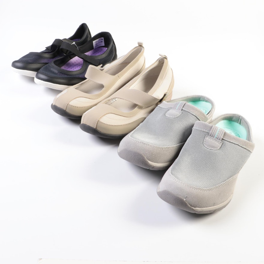 Lands' End Mary Jane Terrain and Water Shoes with Everyday Slip-On Mules