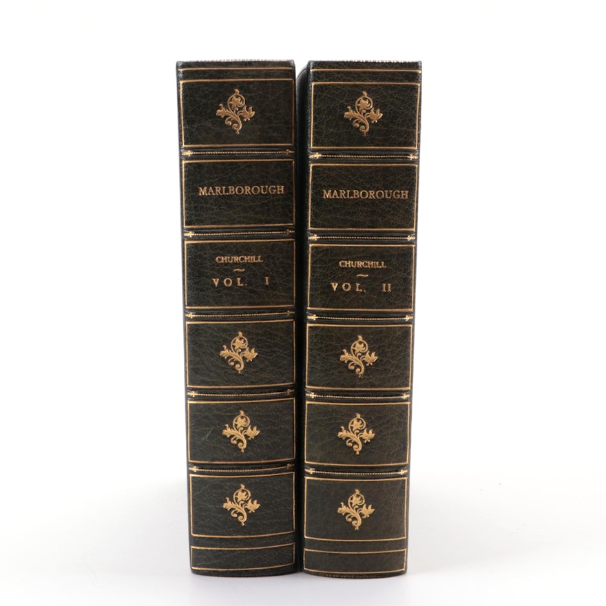 "Marlborough: His Life and Times" Two-Volume Set by Winston S. Churchill, 1955