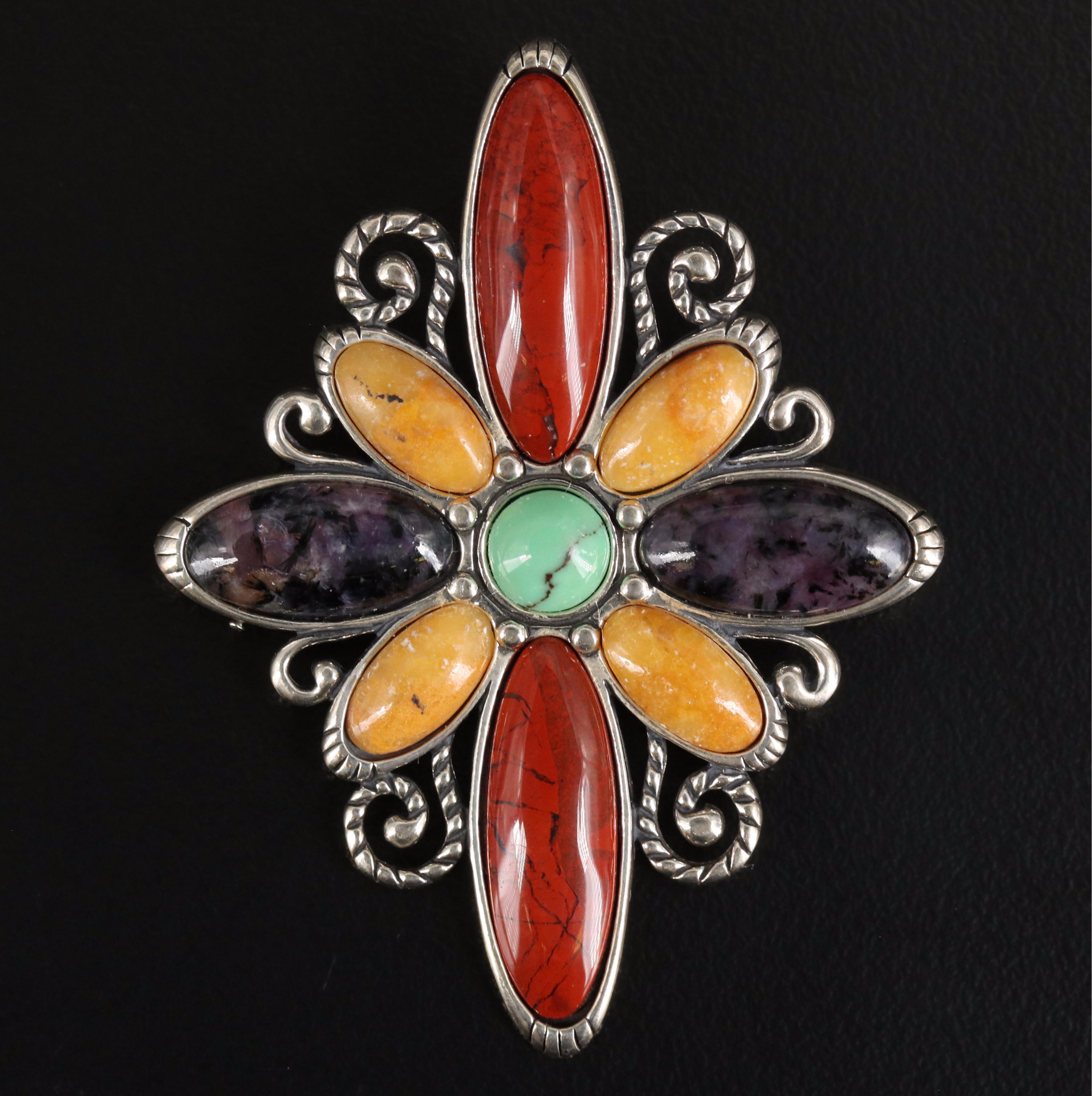 Carolyn Pollak for Relios Conveter Pendant Necklace