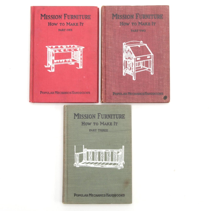 "Mission Furniture: How to Make It" Handbook Collection, Early 20th Century