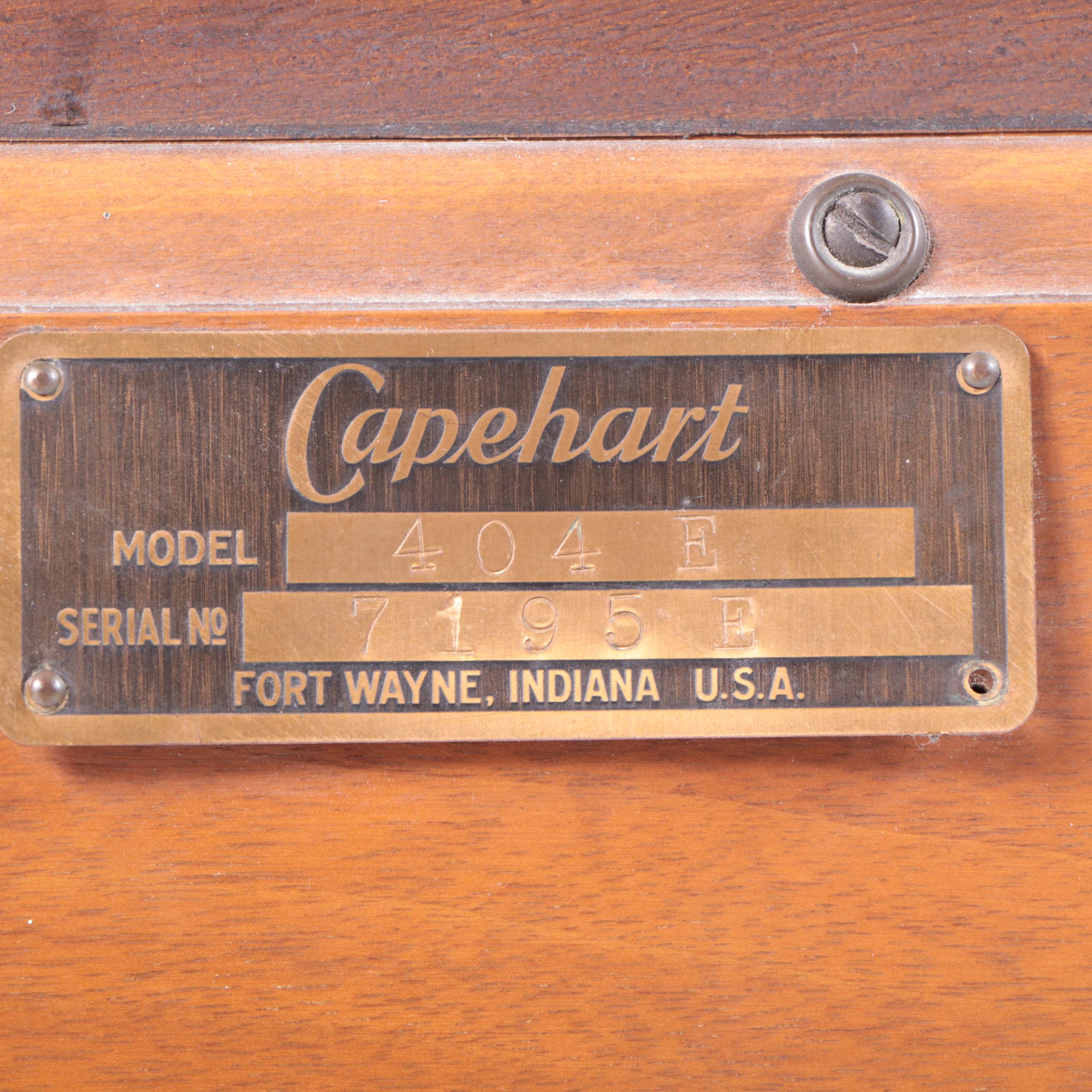 Capehart De Luxe Chateau Radio Console Cabinet