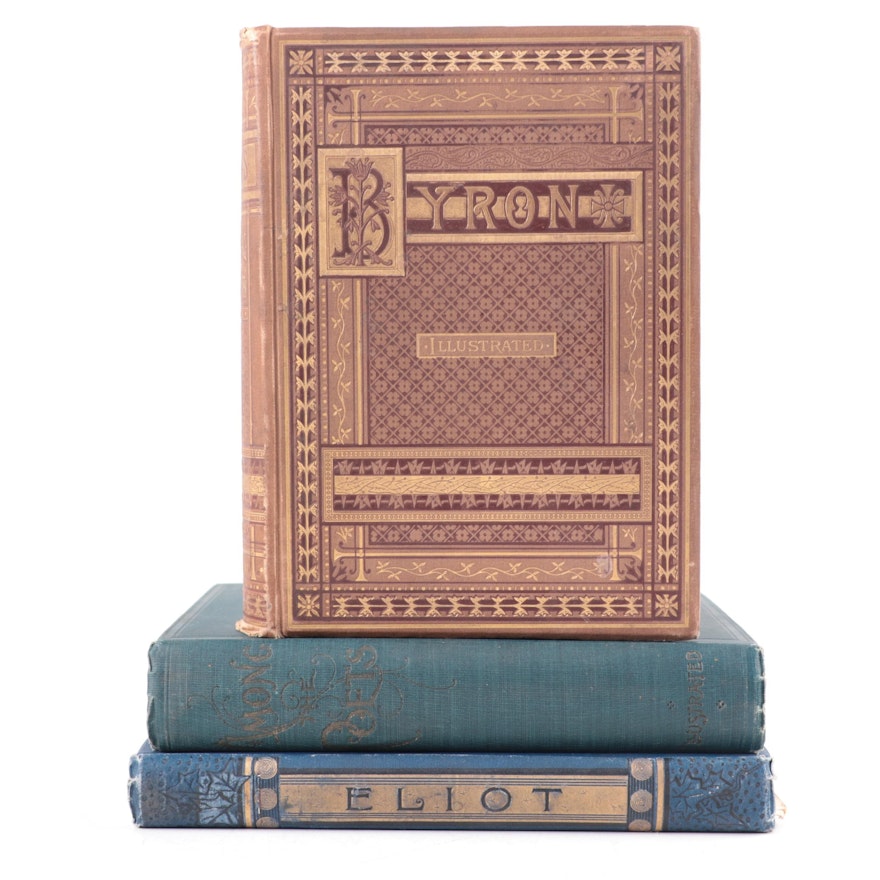 "The Complete Poetical Works of George Eliot" and More, Late 19th Century