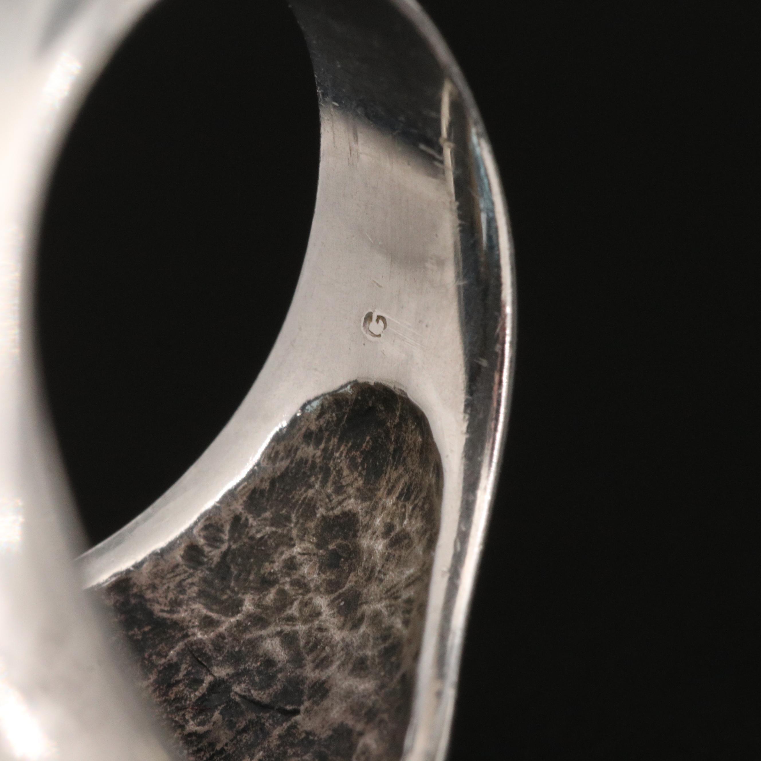 David Yurman "Albion" Sterling Topaz Ring with 14K Accent