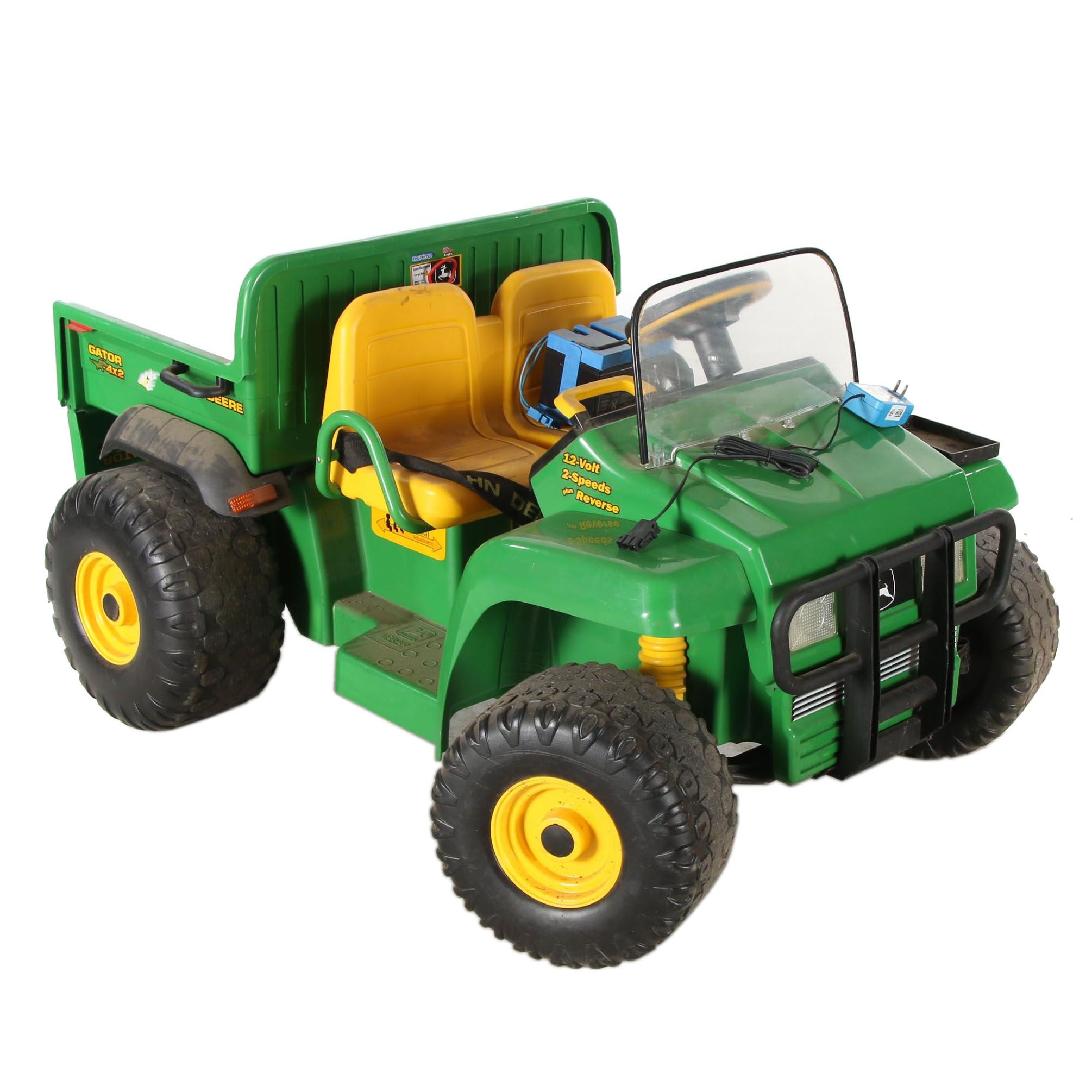 John Deere Gator 4X2 Child's Electric Utility Vehicle with Rechargeable Battery