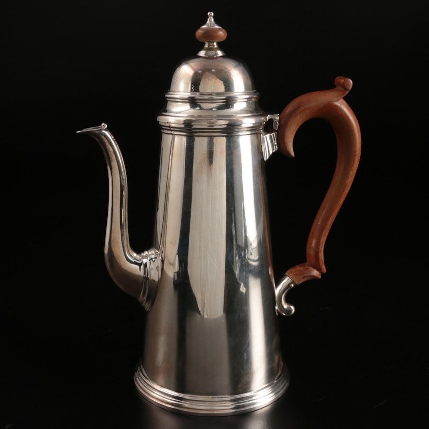 James Robinson Inc. Sterling Silver Coffee Pot, 1967