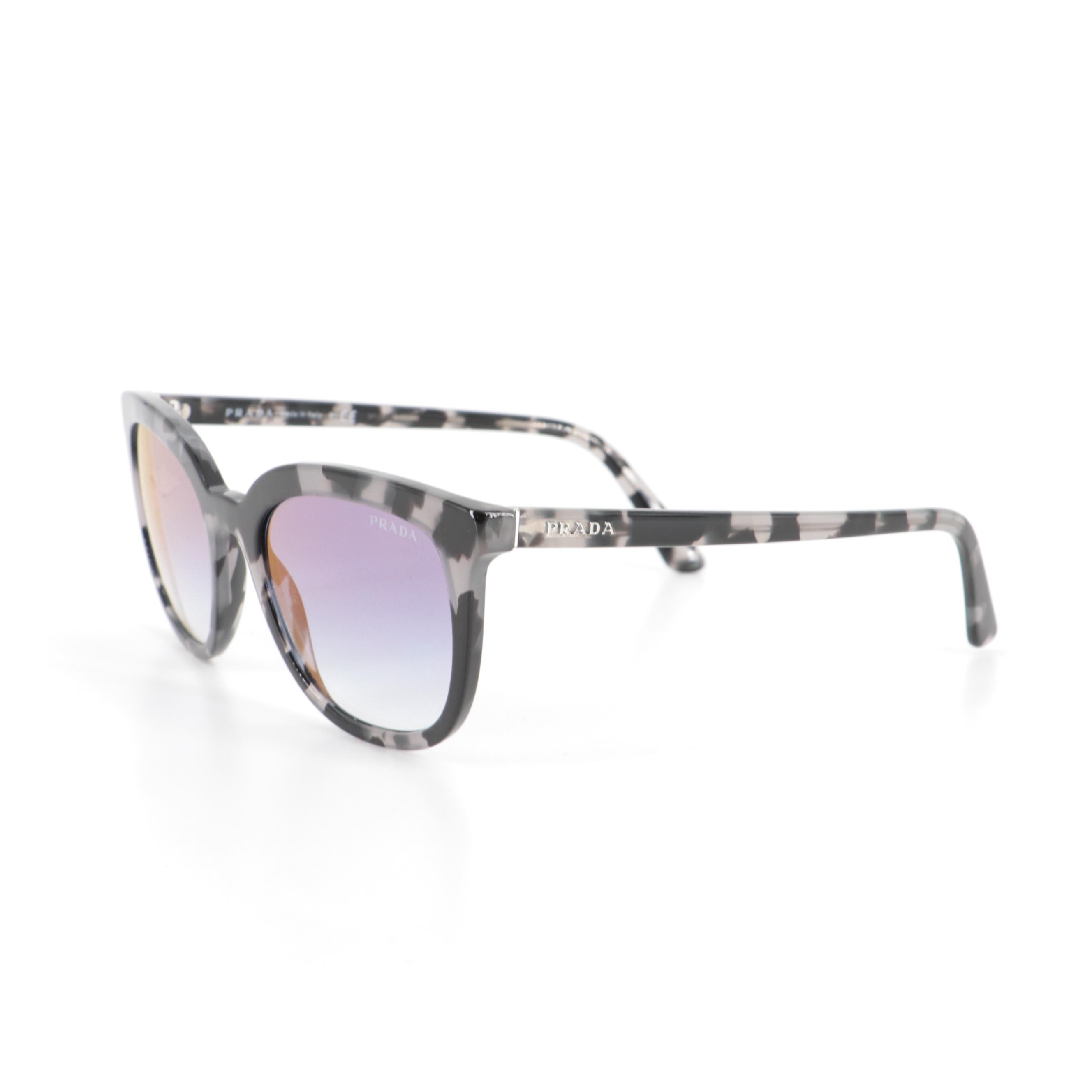 Prada SPR03X Havana Sunglasses with Case and Box