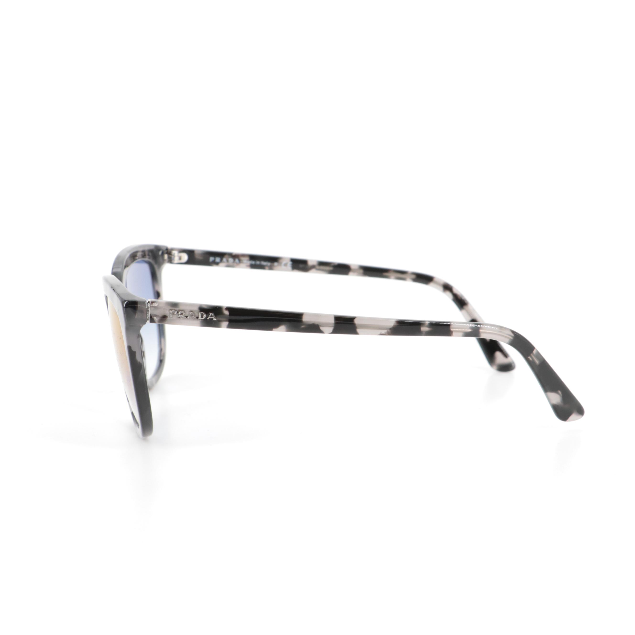 Prada SPR03X Havana Sunglasses with Case and Box