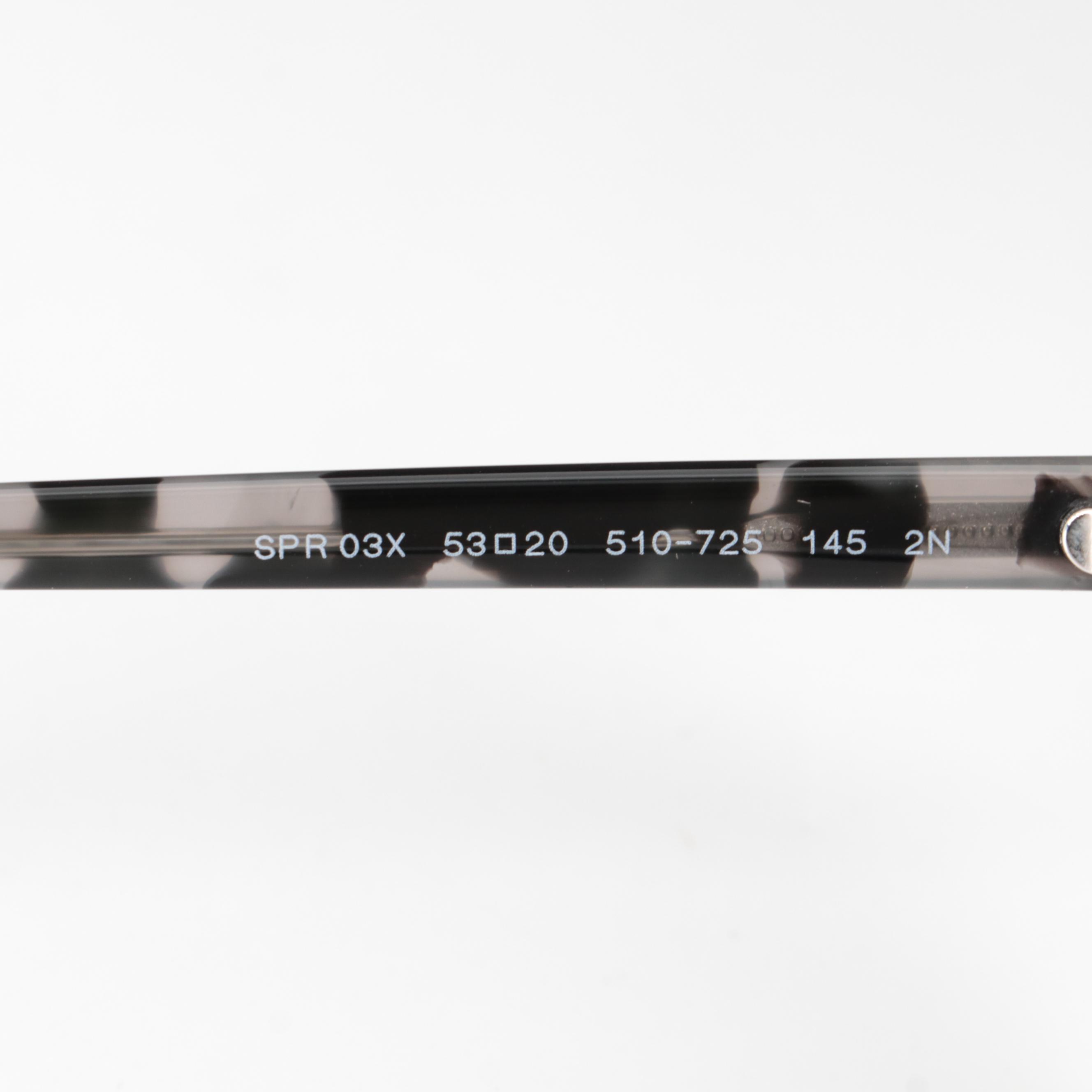 Prada SPR03X Havana Sunglasses with Case and Box