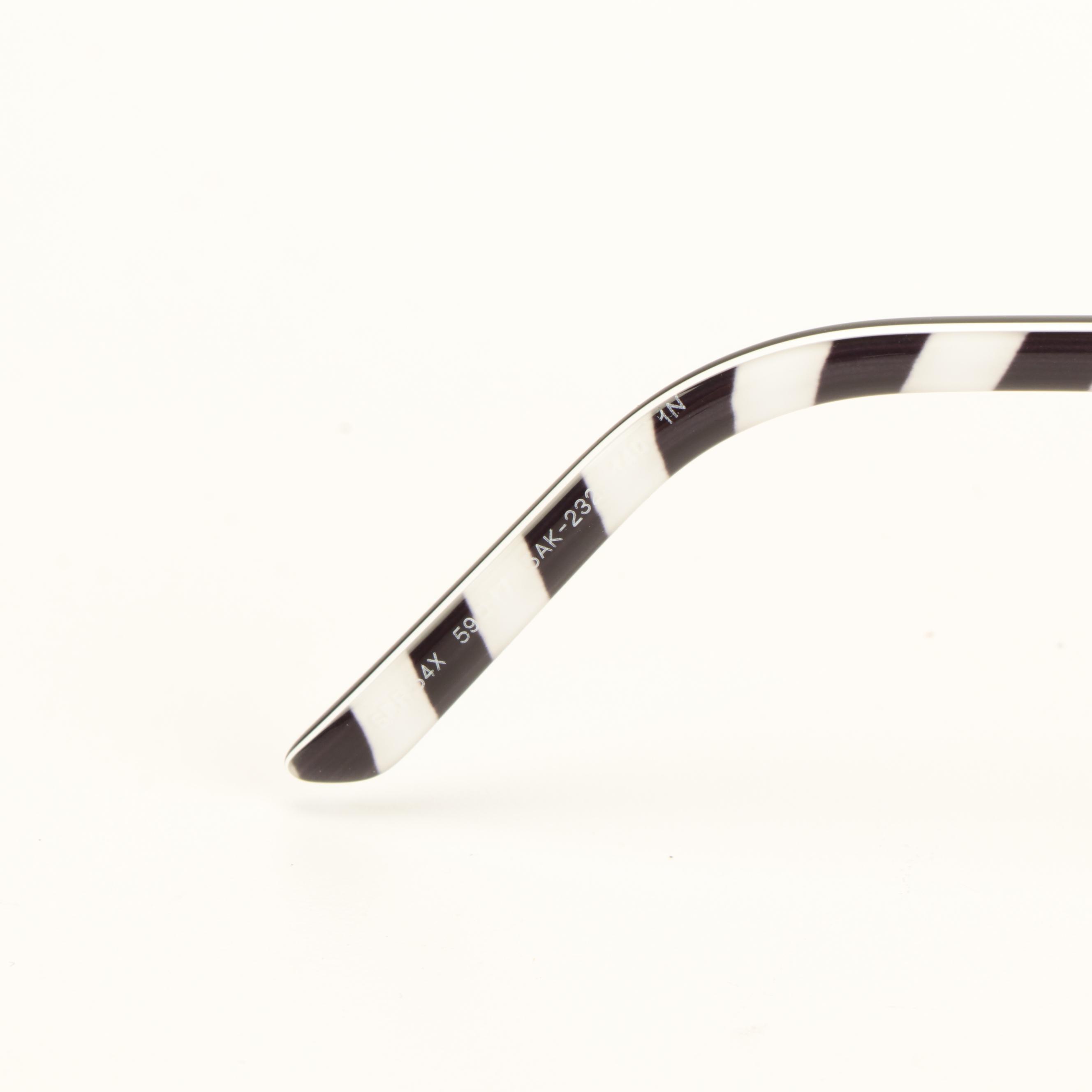 Prada PR54XS Rectangular Aviator Style Sunglasses with Case