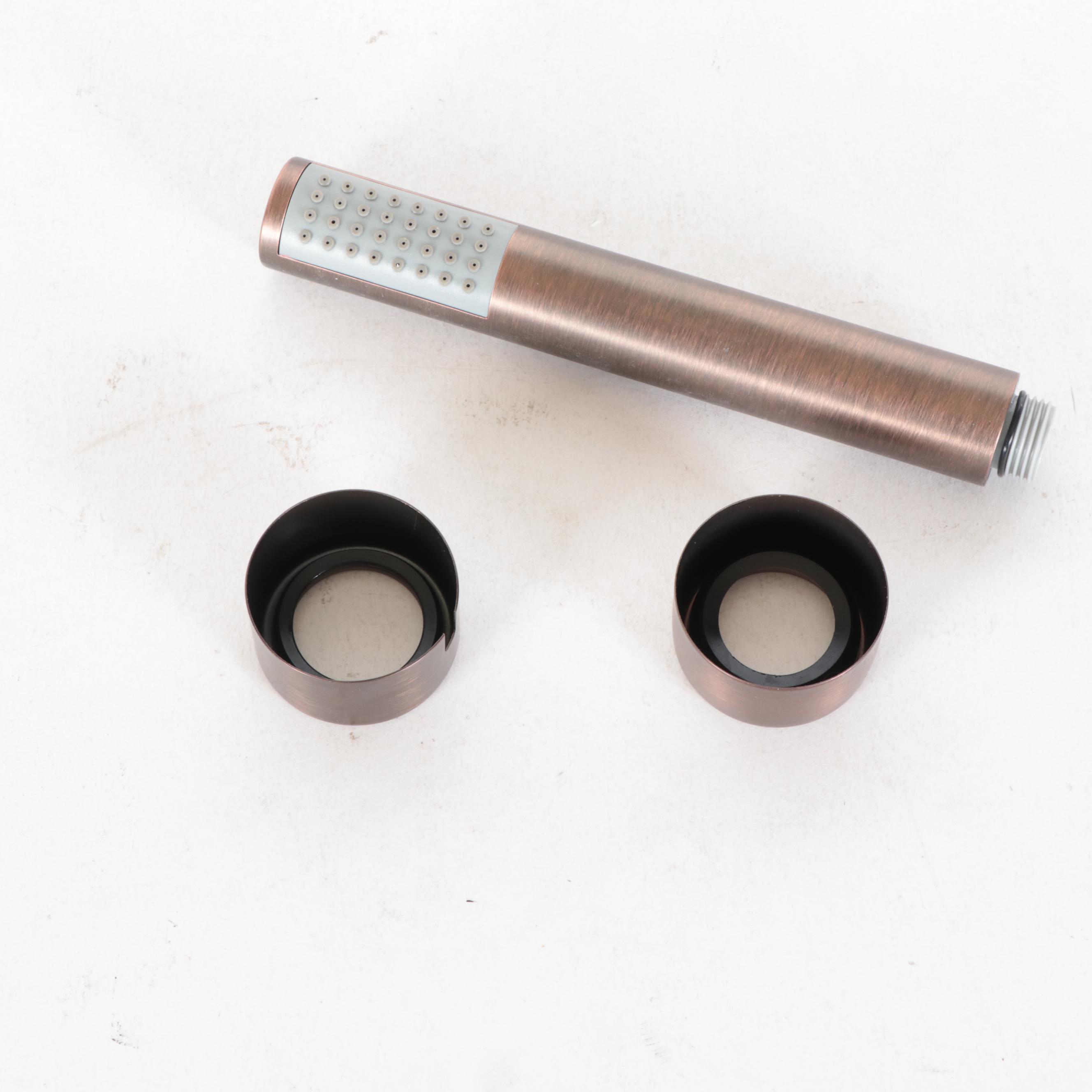 Shower System Riser with Hand Shower in Oil Rubbed Bronze