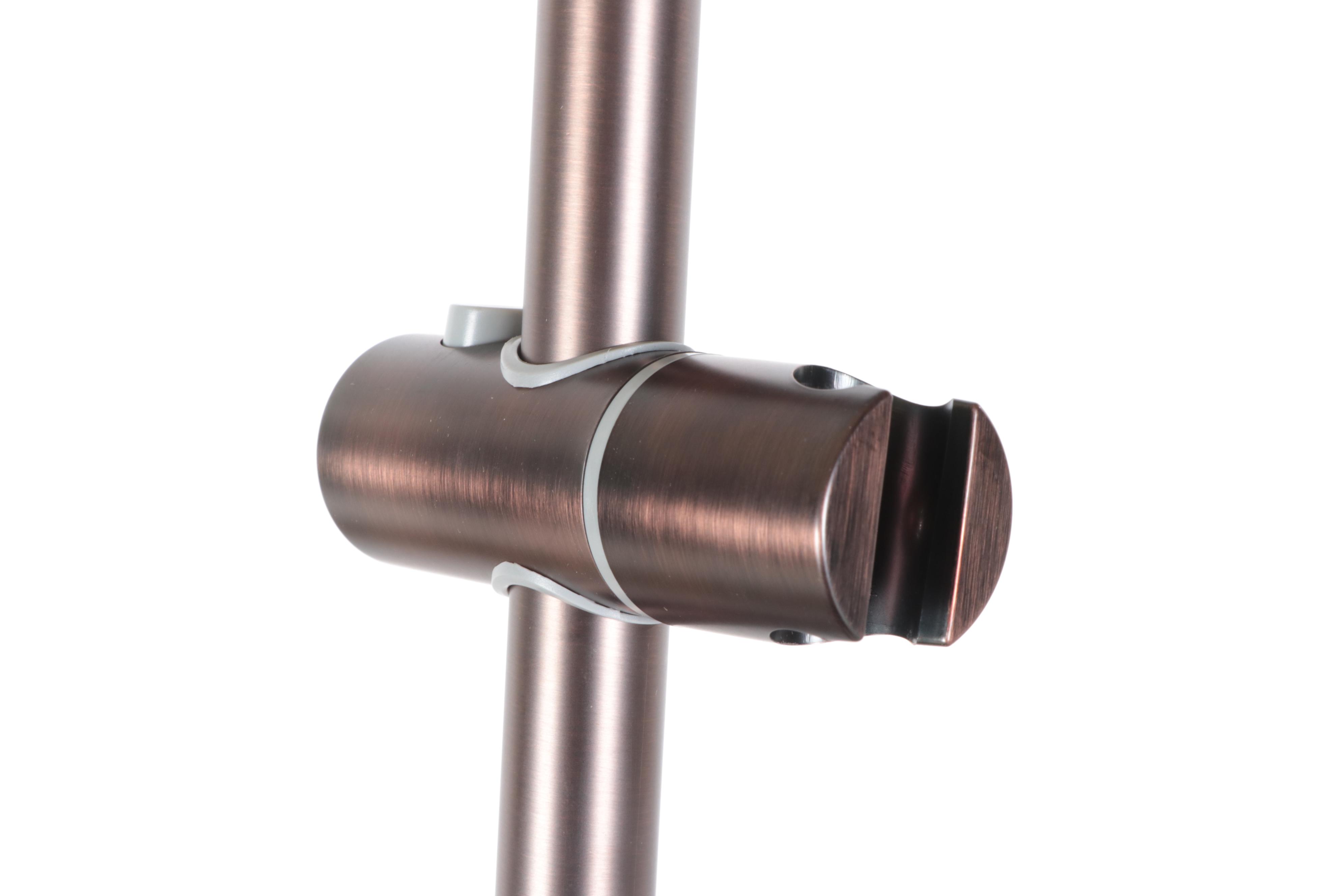 Shower System Riser with Hand Shower in Oil Rubbed Bronze