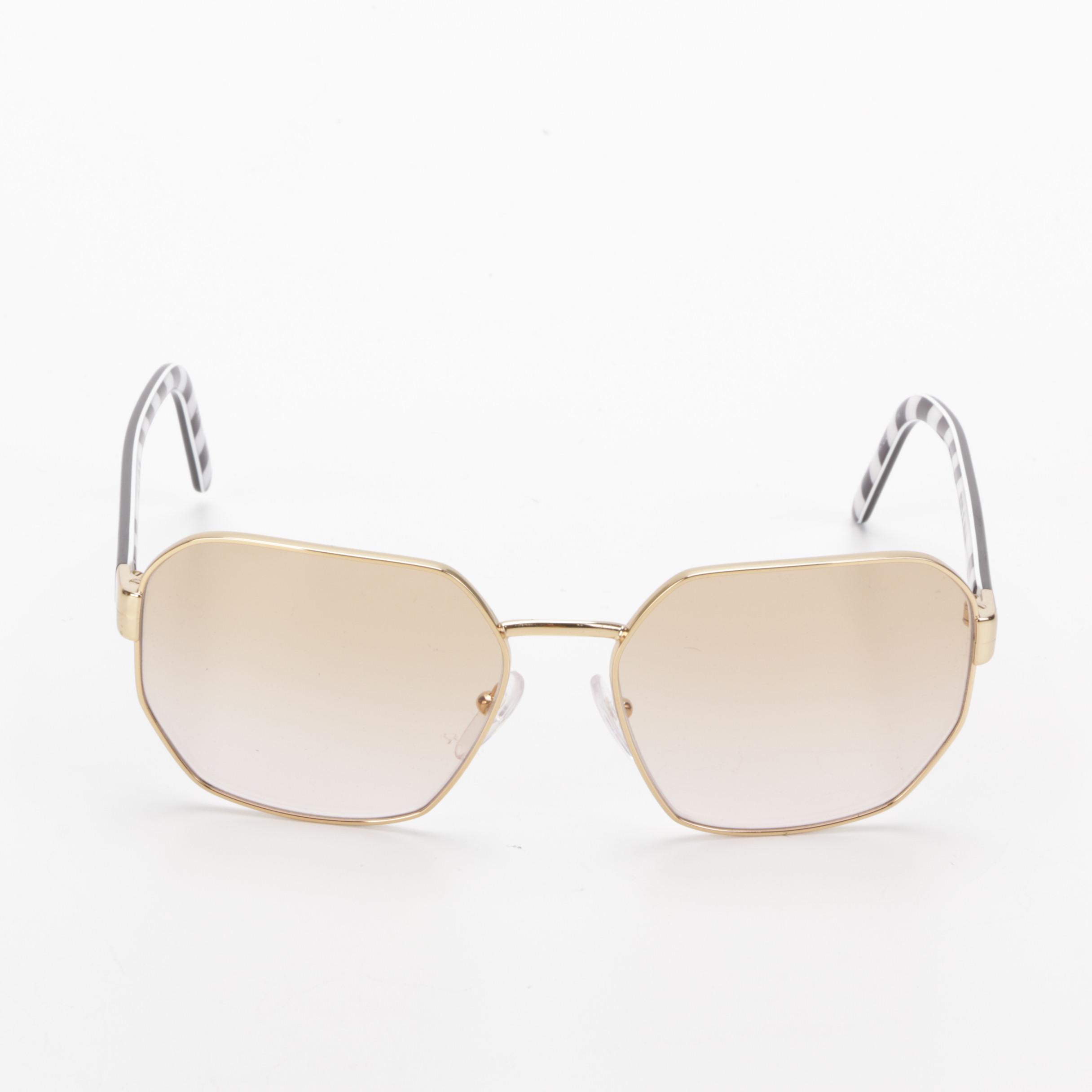 Prada SPR 54X Sunglasses with Case, Cleaning Cloth, and Box