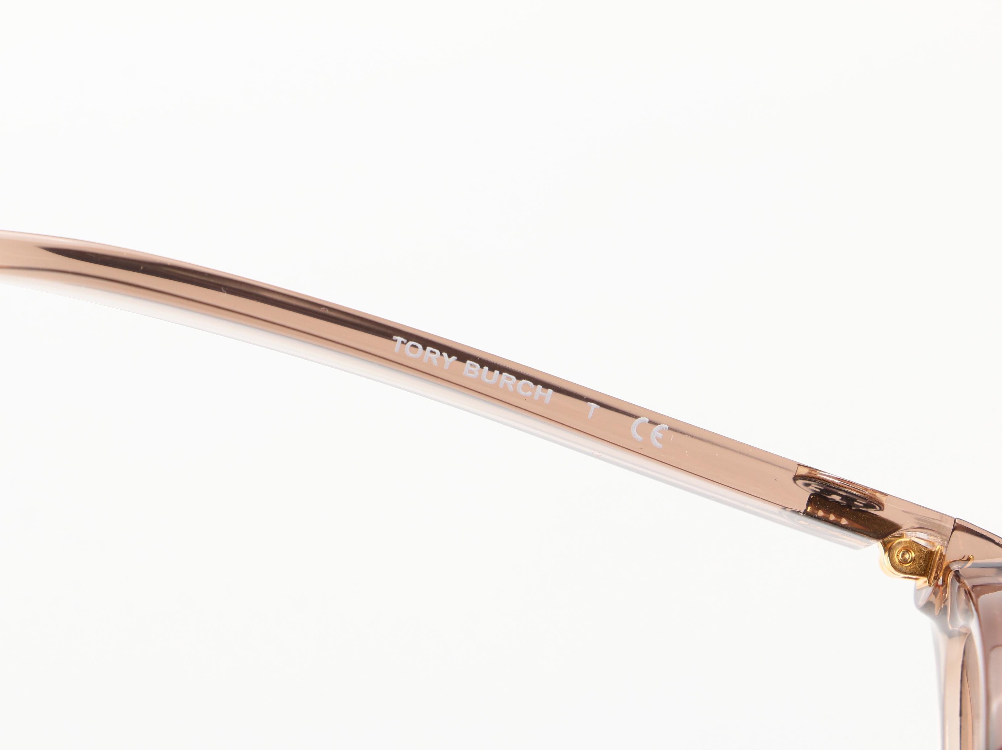 Tory Burch TY 9057U Transparent Framed Sunglasses with Case