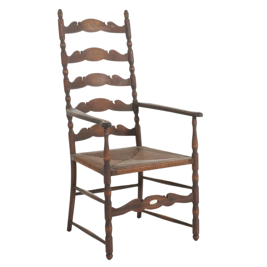 Karpen Ladderback Side Chair, Early to Mid 20th Century