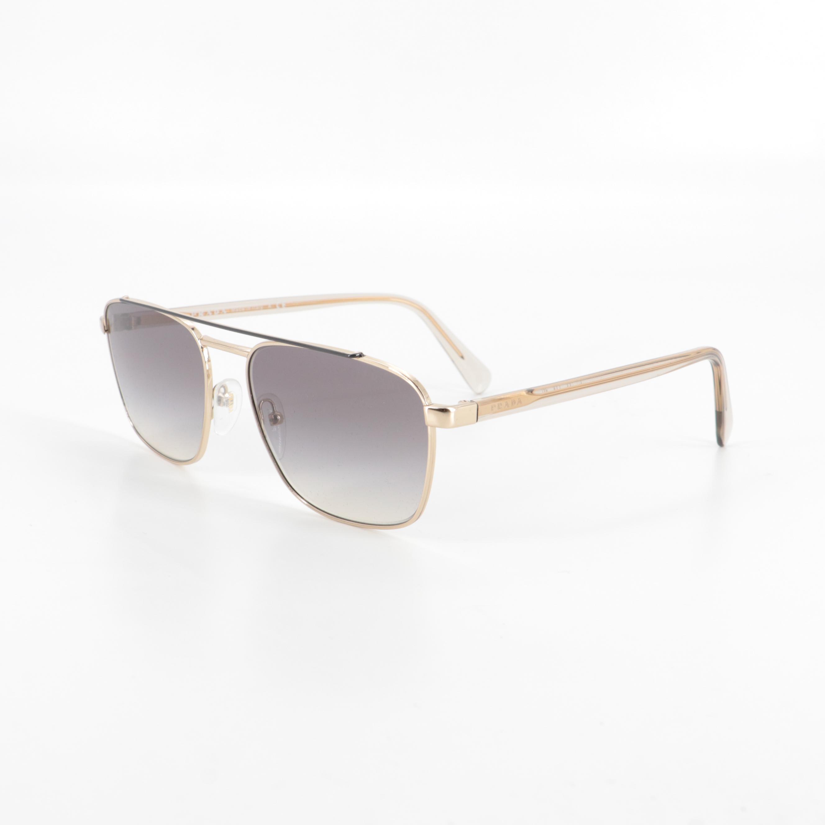 Prada SPR61U Avio Sunglasses with Case and Box